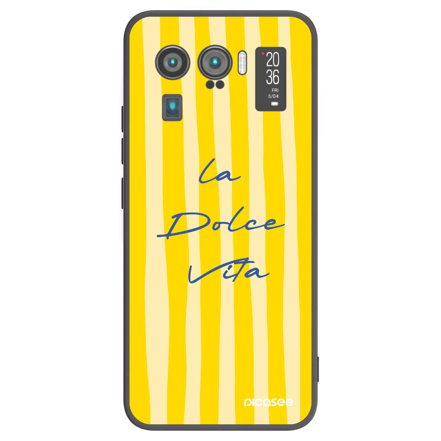 Picasee silikonový černý obal pro Xiaomi Mi 11 Ultra - Ladolcevita