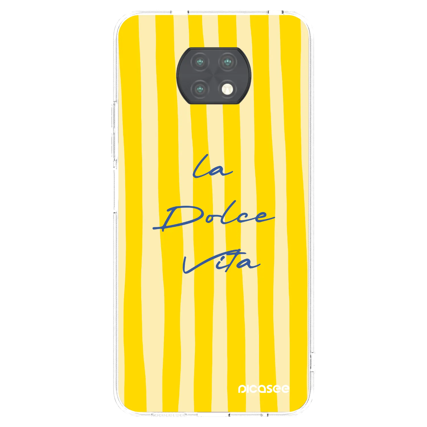Picasee silikonový průhledný obal pro Xiaomi Redmi Note 9T - Ladolcevita