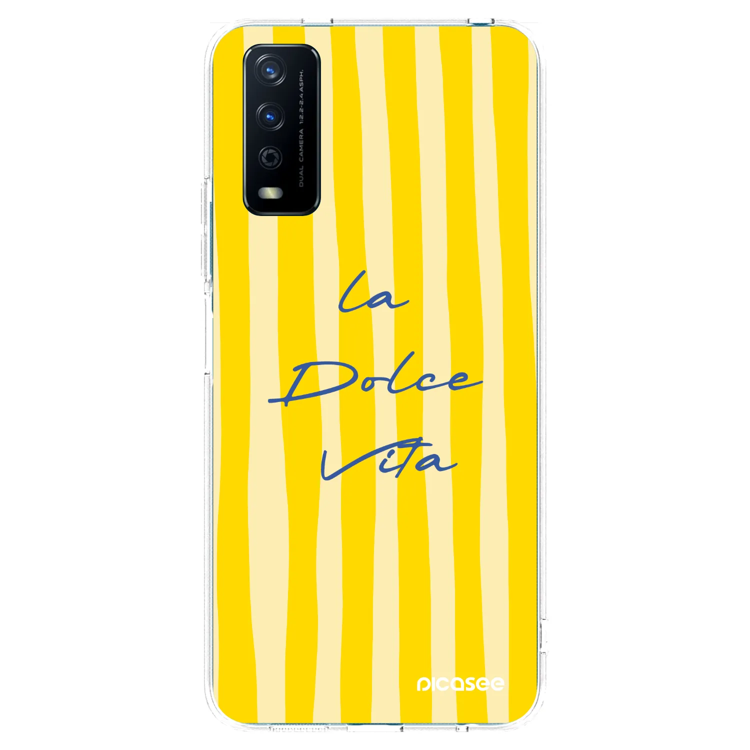 Picasee silikonový průhledný obal pro Vivo Y11s - Ladolcevita