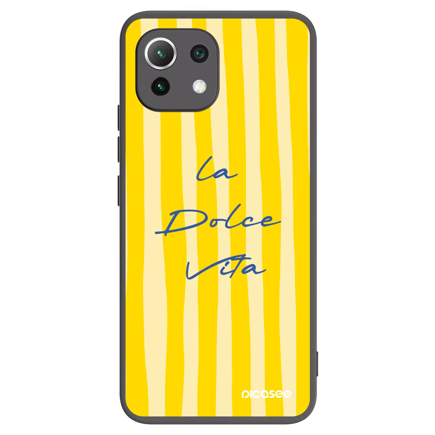 Picasee silikonový černý obal pro Xiaomi 11 Lite 5G NE - Ladolcevita