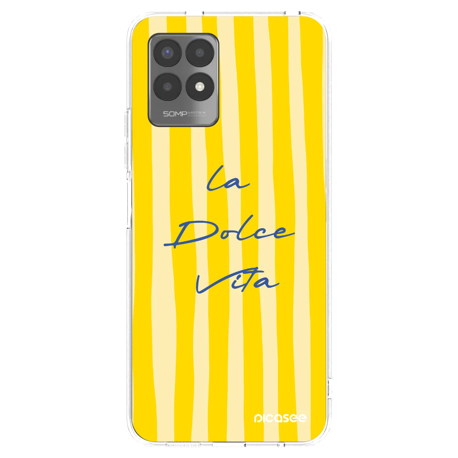 Picasee silikonový průhledný obal pro Realme 8i - Ladolcevita