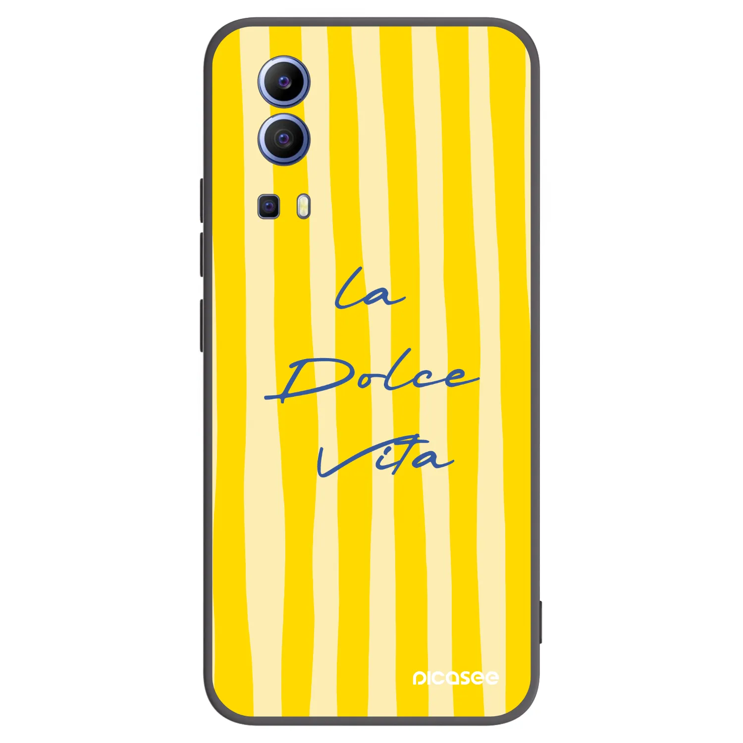 Picasee silikonový černý obal pro Vivo Y52 5G - Ladolcevita