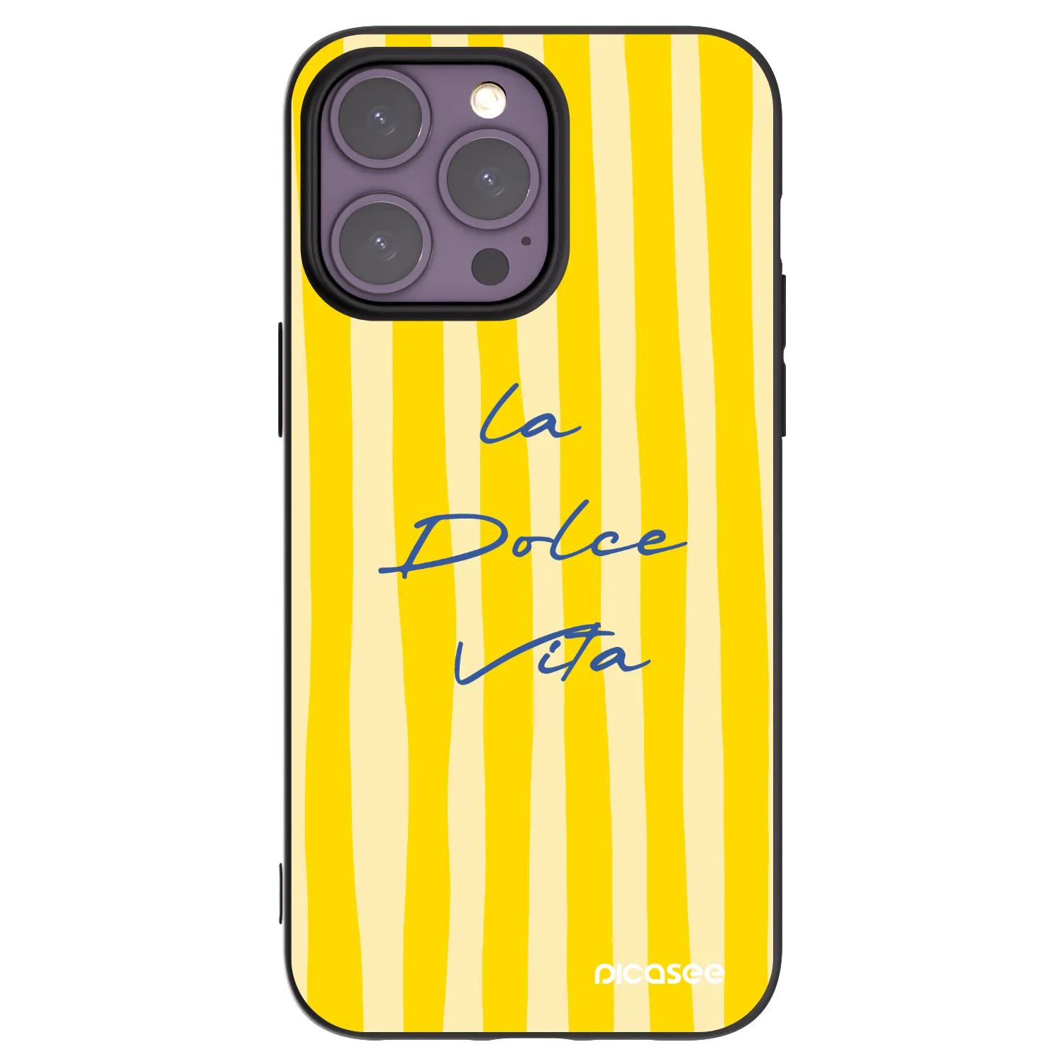 Picasee silikonový černý obal pro Apple iPhone 14 Pro Max - Ladolcevita