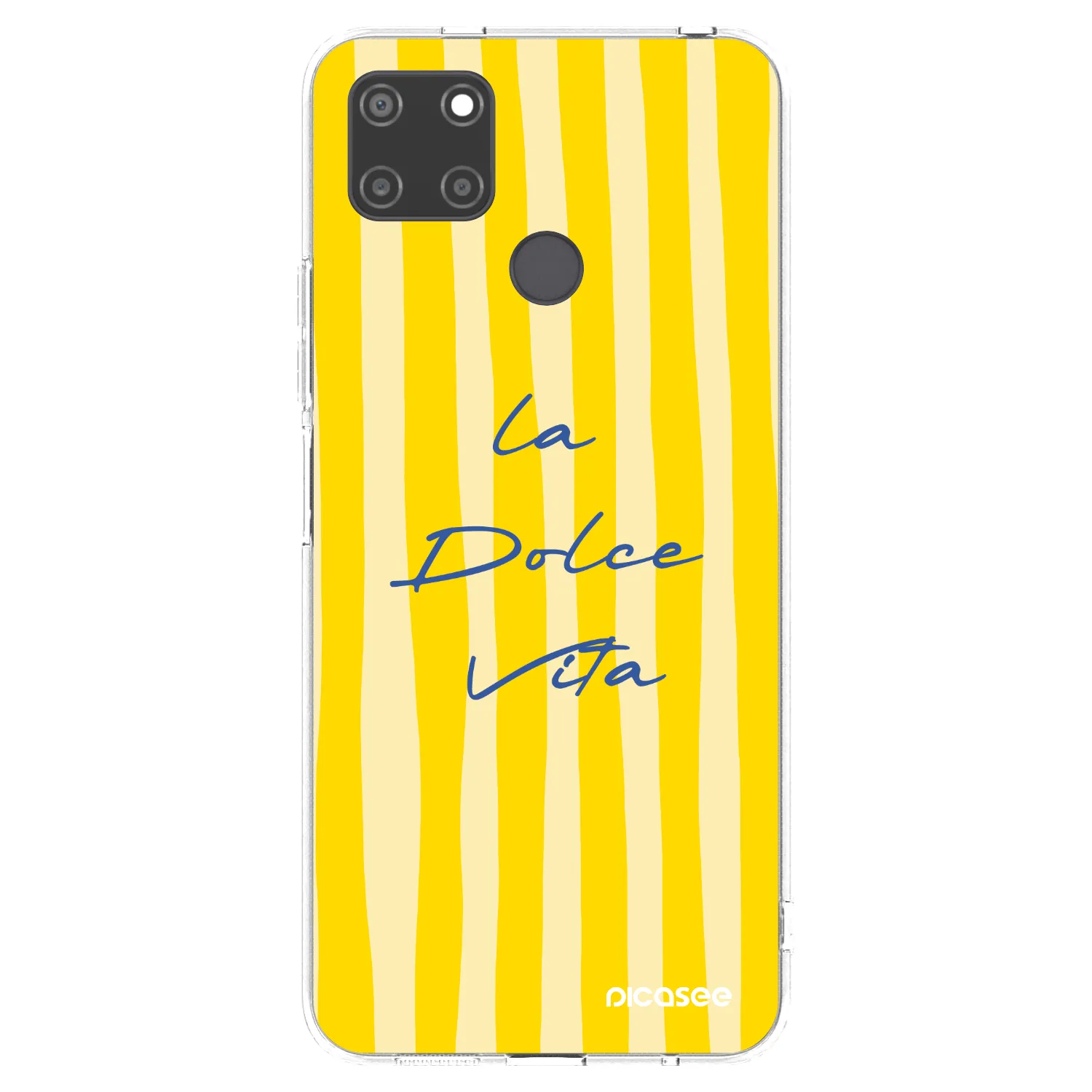 Picasee silikonový průhledný obal pro Realme C21Y - Ladolcevita