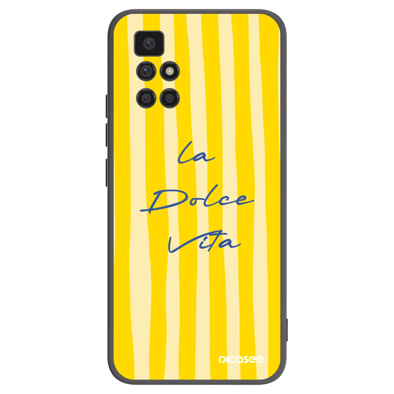 Picasee silikonový černý obal pro Xiaomi Redmi 10 (2022) - Ladolcevita