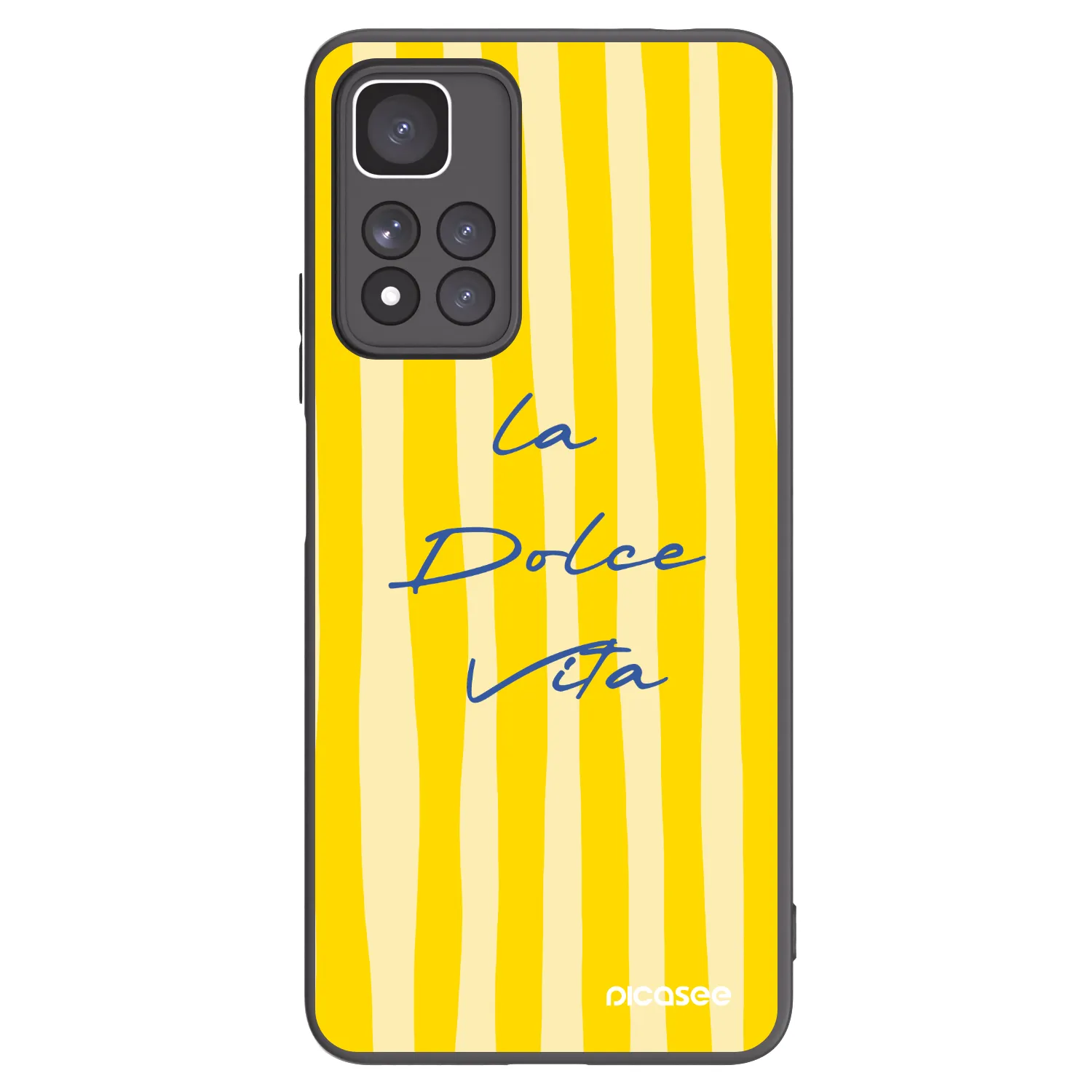 Picasee silikonový černý obal pro Xiaomi Redmi Note 11 Pro+ 5G - Ladolcevita