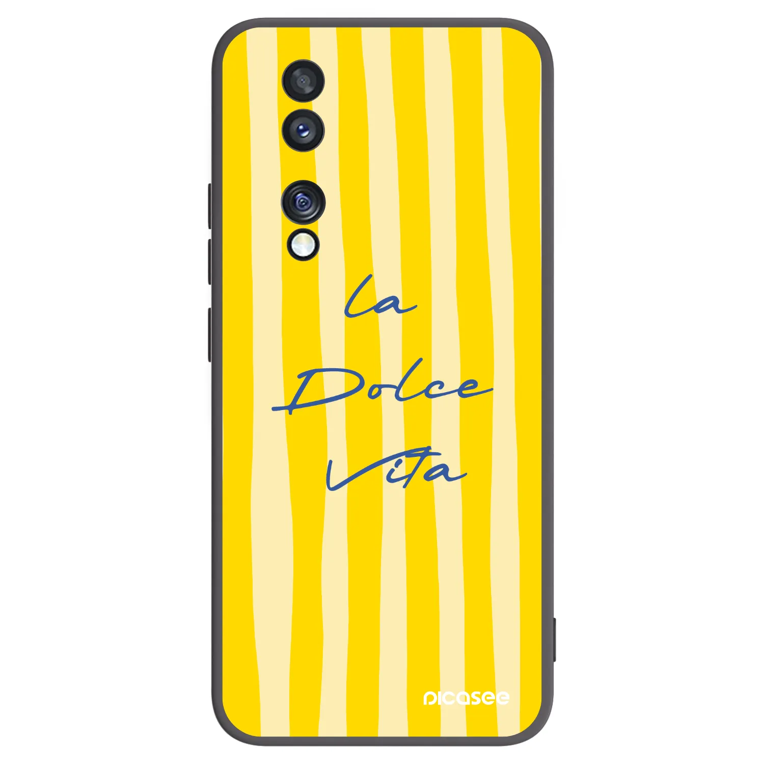 Picasee silikonový černý obal pro Honor 70 - Ladolcevita