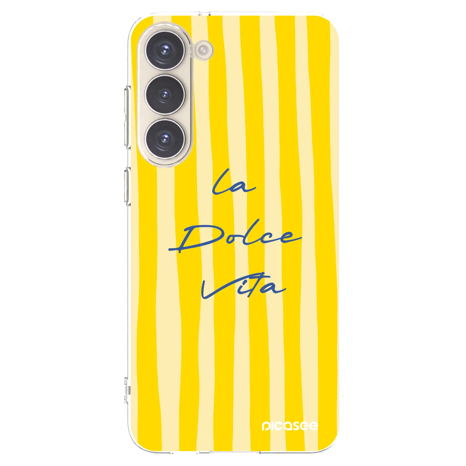 Picasee silikonový průhledný obal pro Samsung Galaxy S23+ 5G - Ladolcevita