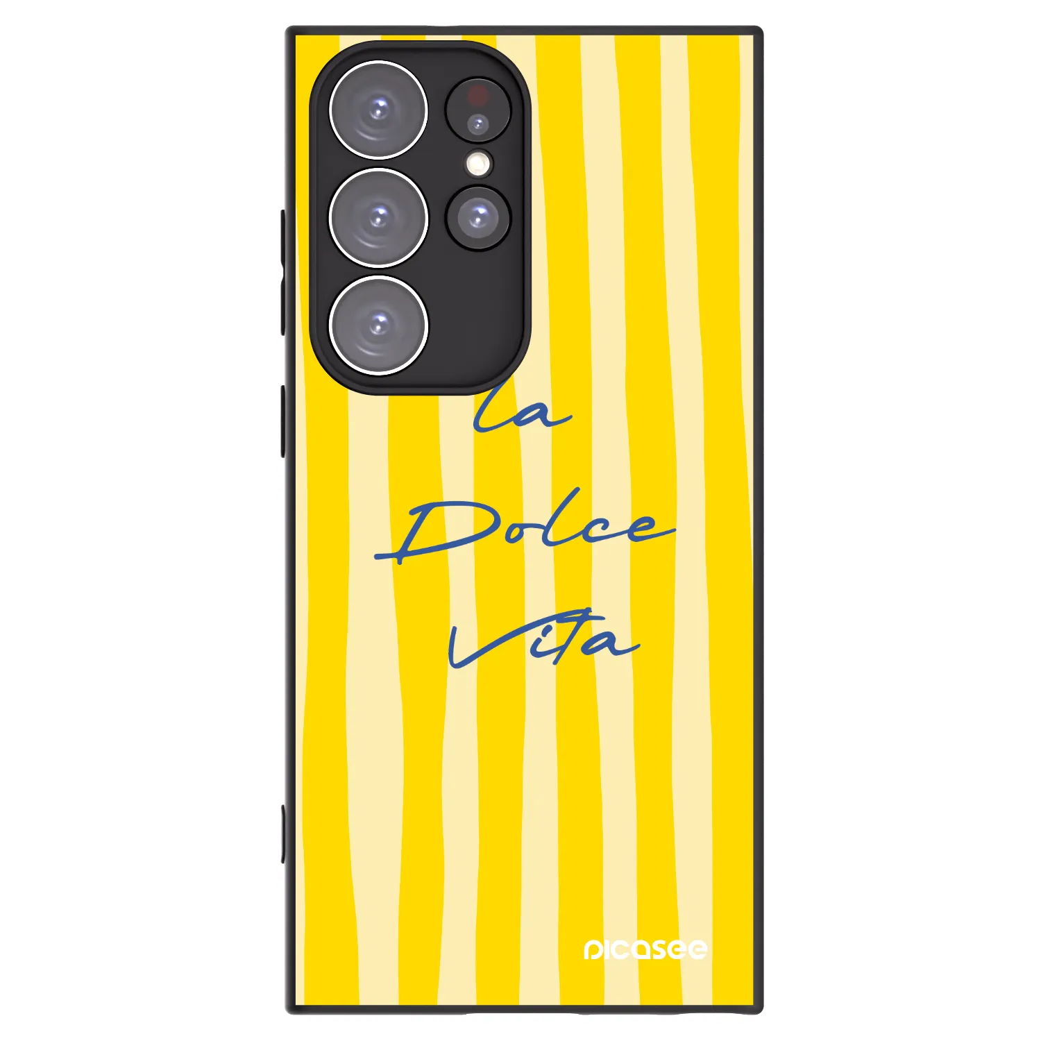 Picasee silikonový černý obal pro Samsung Galaxy S23 Ultra 5G - Ladolcevita