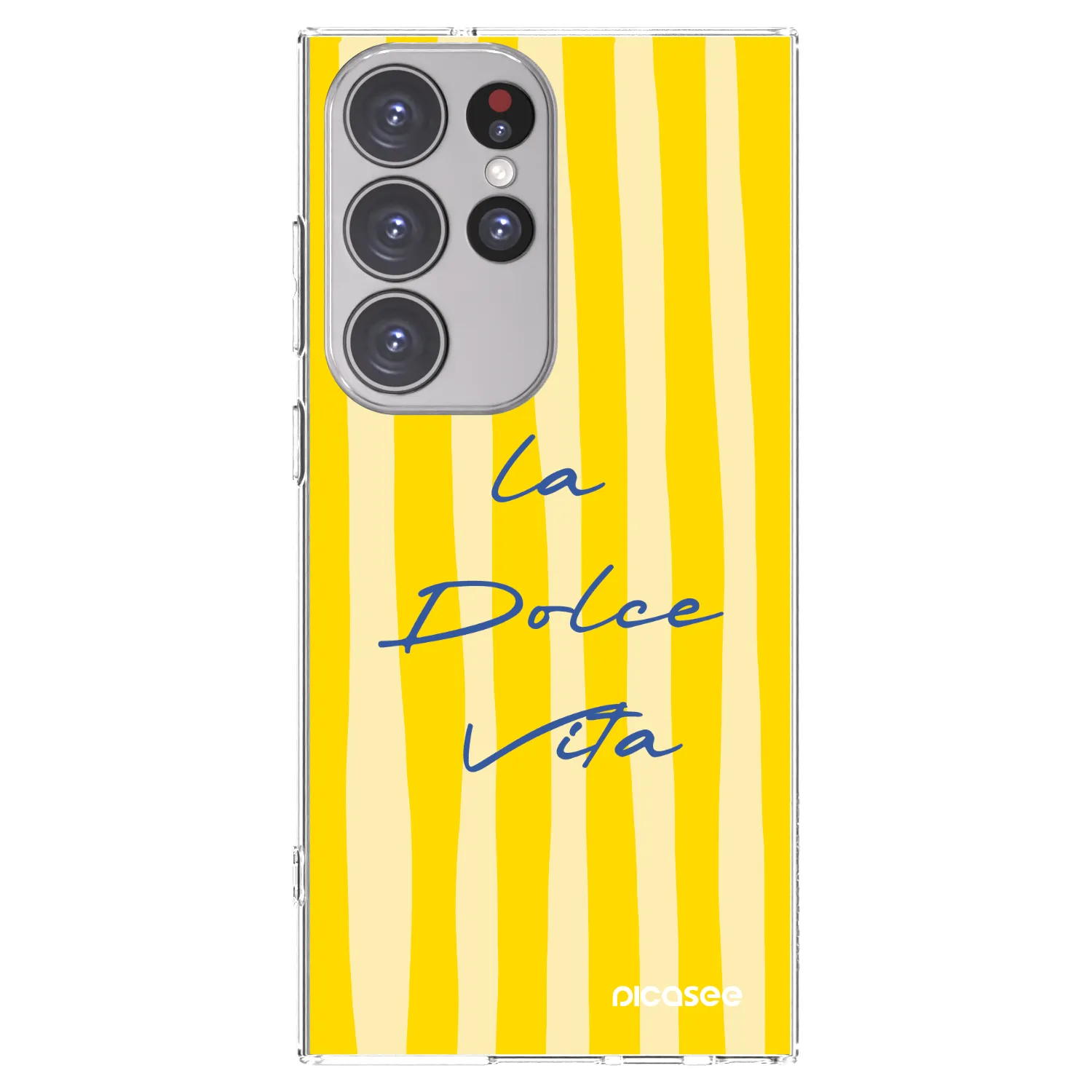 Picasee silikonový průhledný obal pro Samsung Galaxy S23 Ultra 5G - Ladolcevita