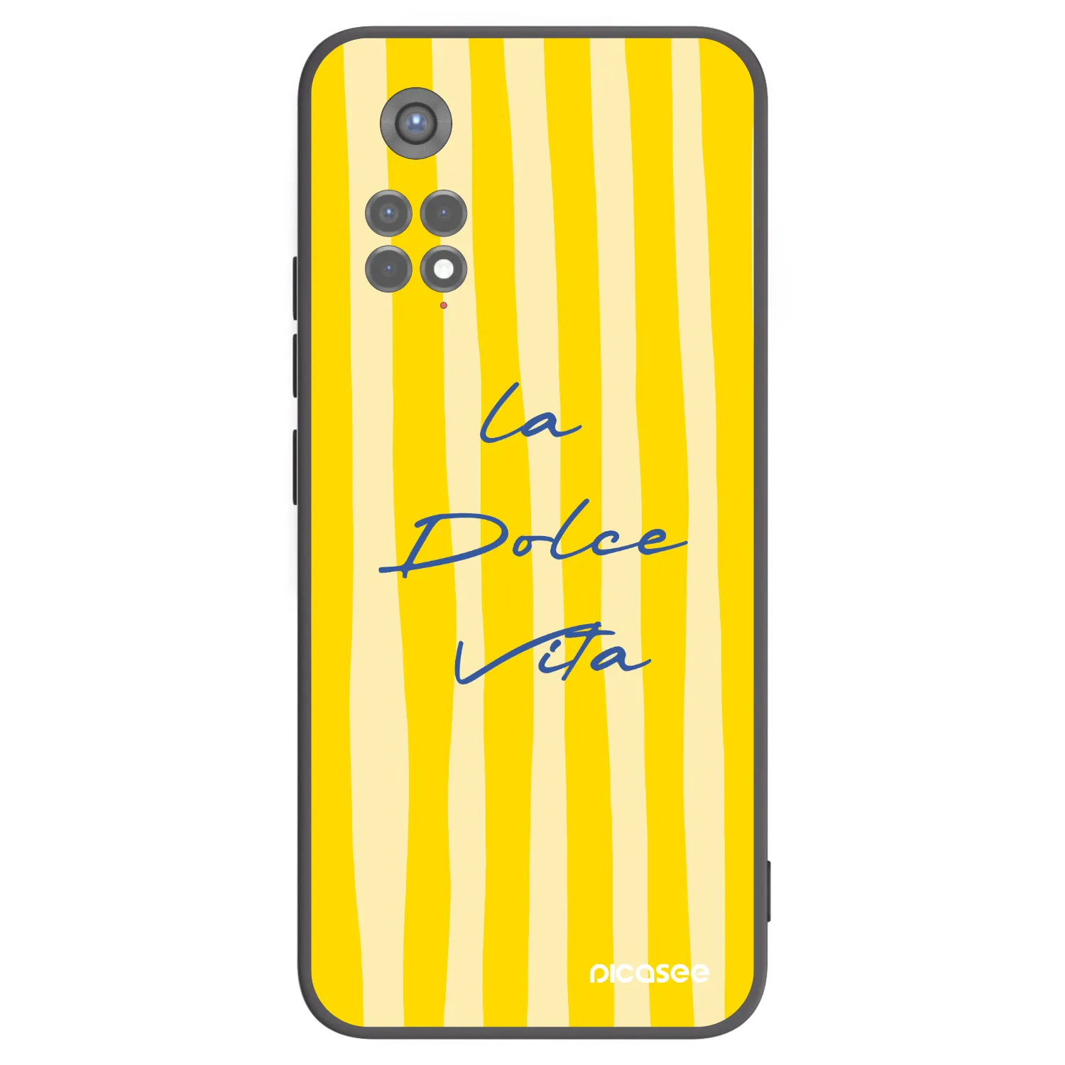Picasee silikonový černý obal pro Xiaomi Redmi Note 11S 5G - Ladolcevita