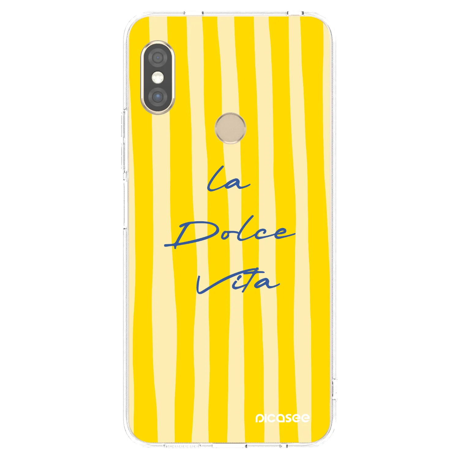 Picasee silikonový průhledný obal pro Xiaomi Redmi Note 5 Global - Ladolcevita