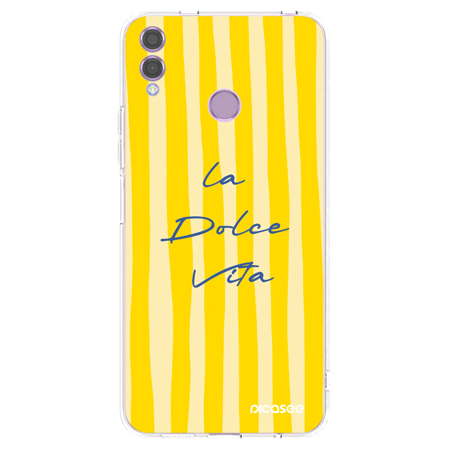 Picasee silikonový průhledný obal pro Honor 8X - Ladolcevita