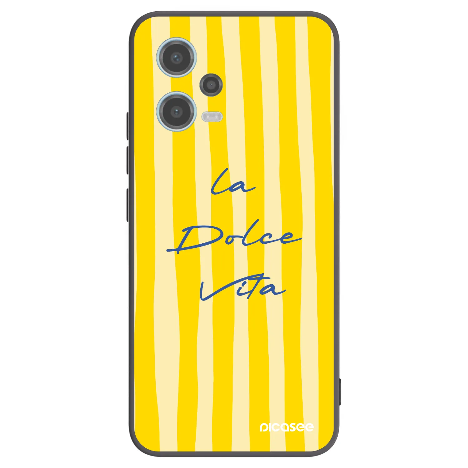 Picasee silikonový černý obal pro Xiaomi Redmi Note 12 5G - Ladolcevita