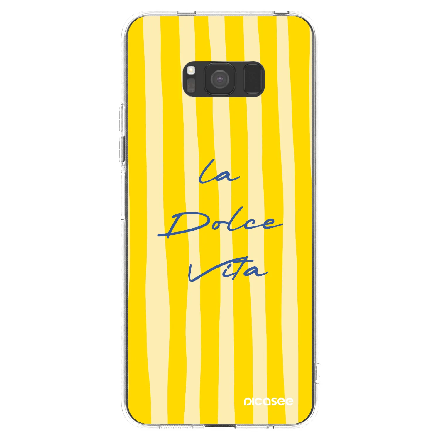 Picasee silikonový průhledný obal pro Samsung Galaxy S8 G950F - Ladolcevita