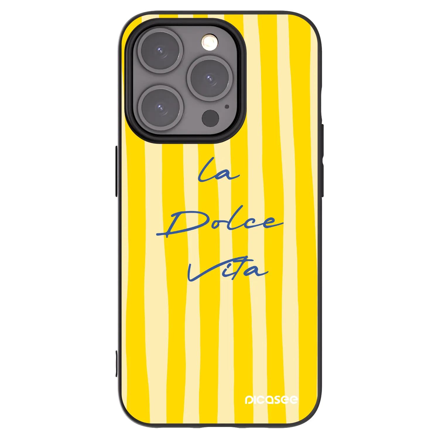 Picasee silikonový černý obal pro Apple iPhone 15 Pro - Ladolcevita