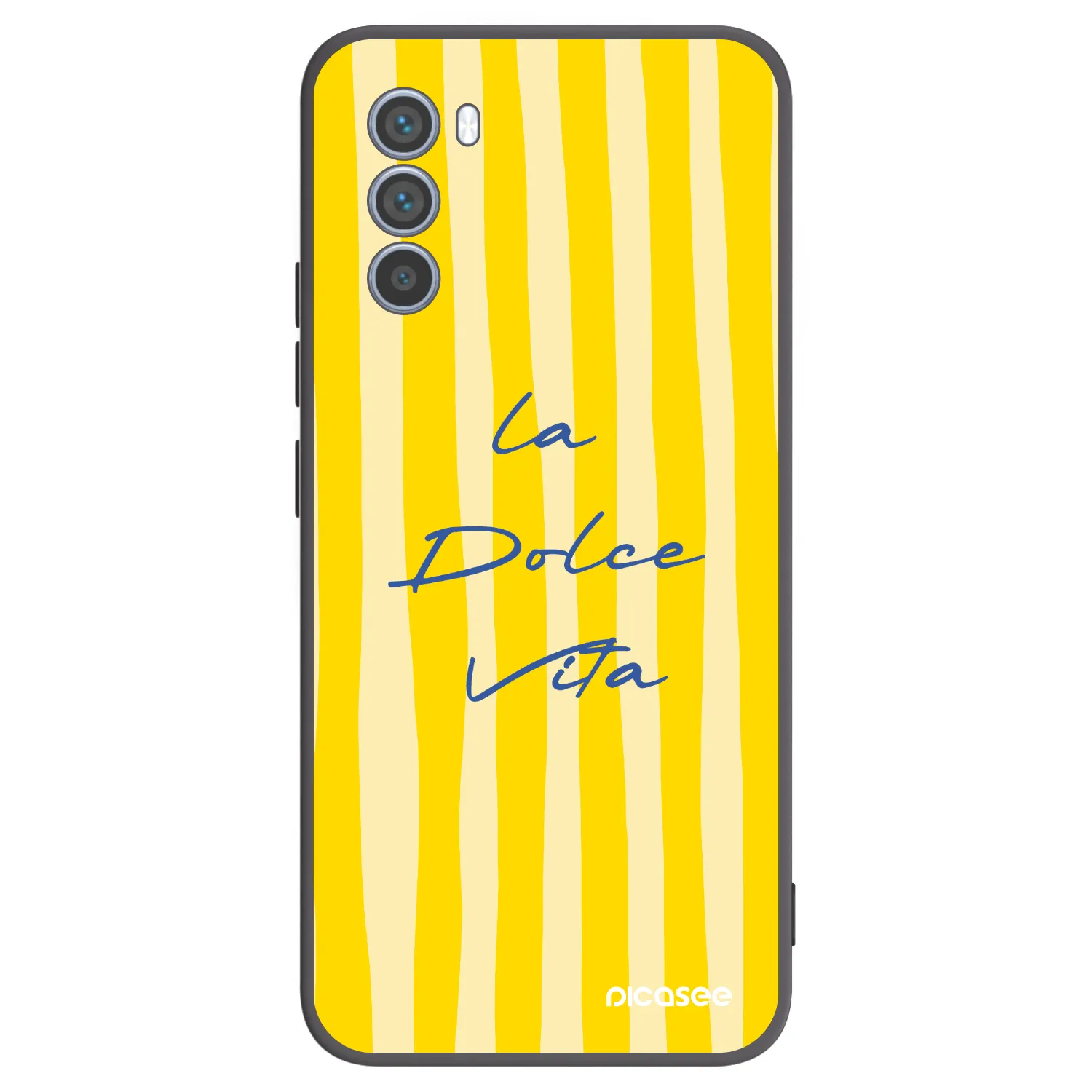 Picasee silikonový černý obal pro Motorola Moto G62 - Ladolcevita