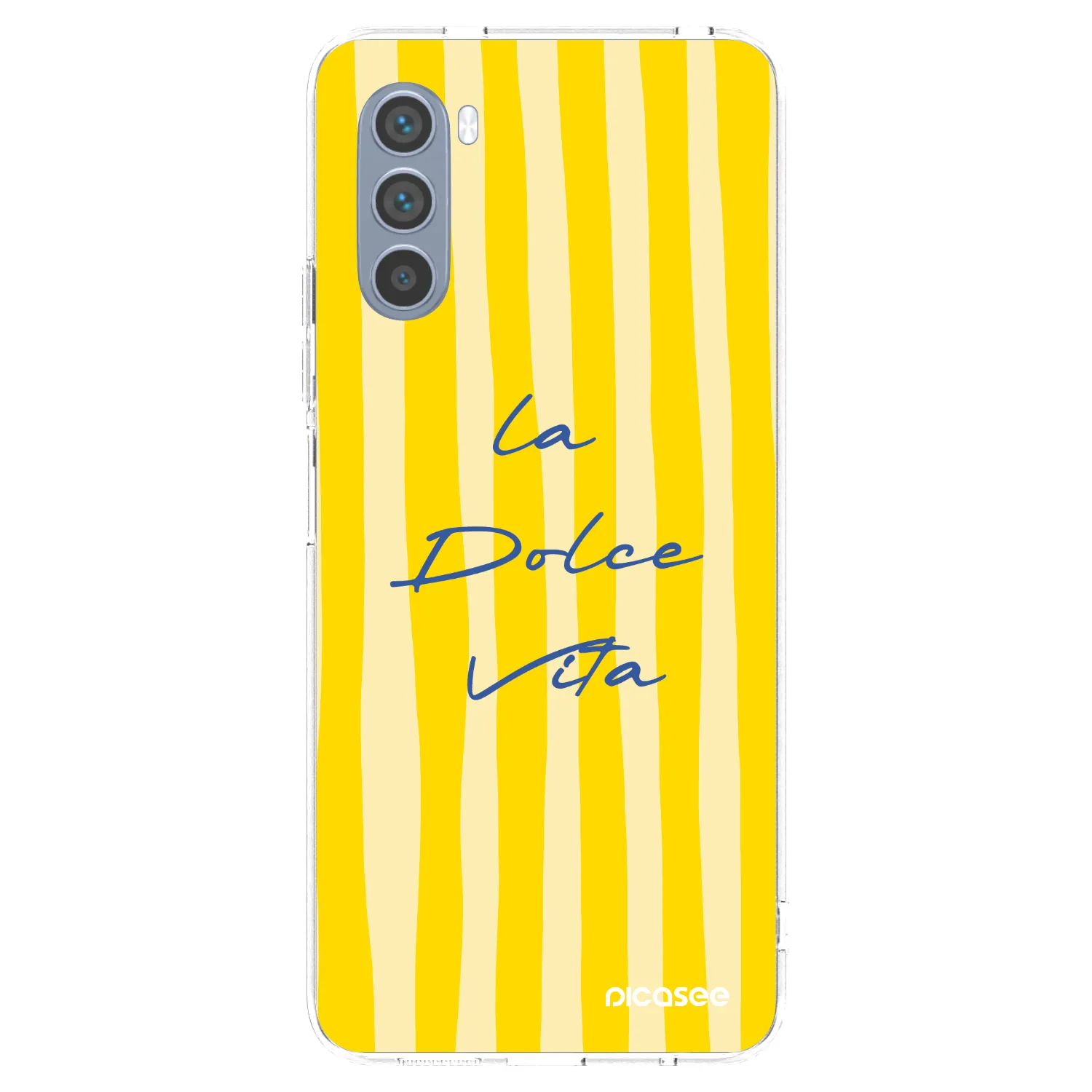 Picasee silikonový průhledný obal pro Motorola Moto G62 - Ladolcevita