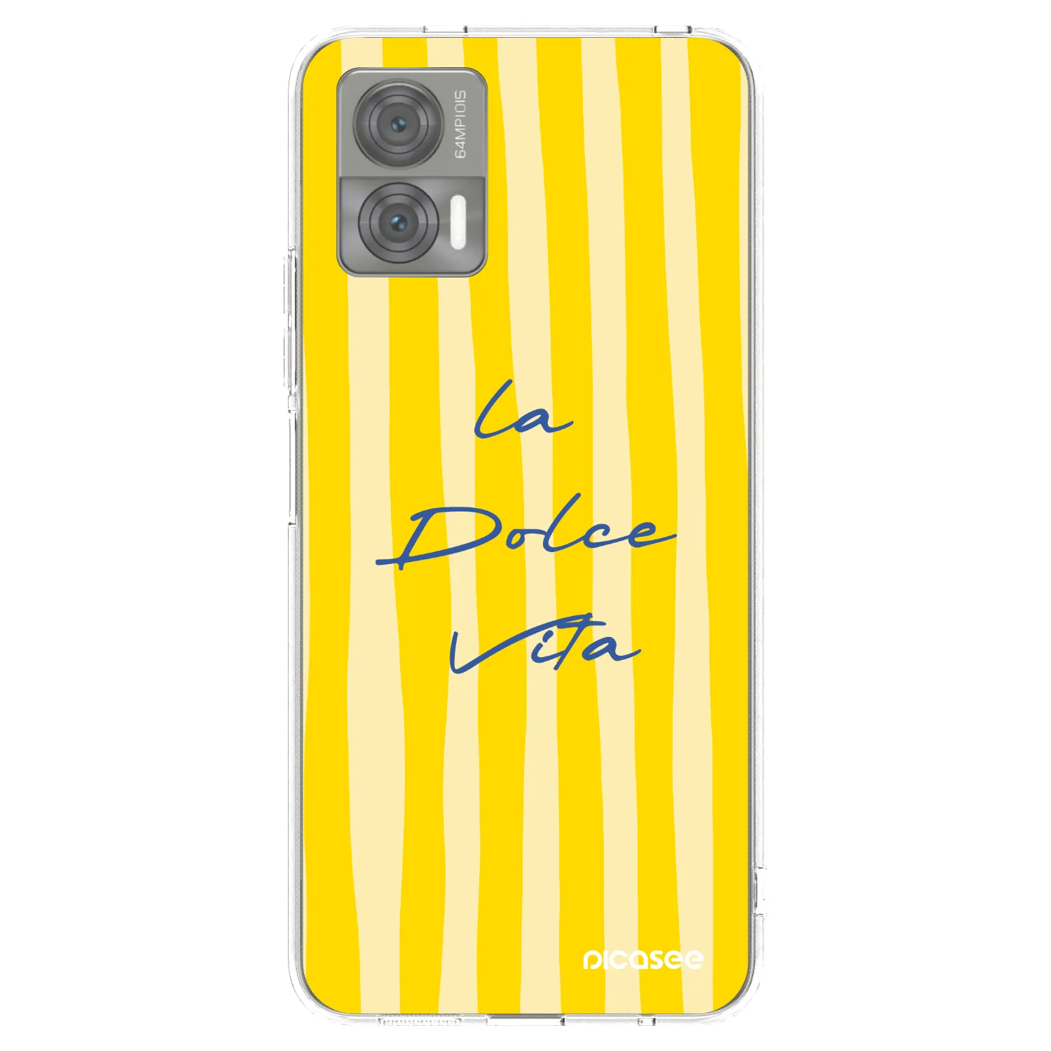 Picasee silikonový průhledný obal pro Motorola Edge 30 Neo - Ladolcevita