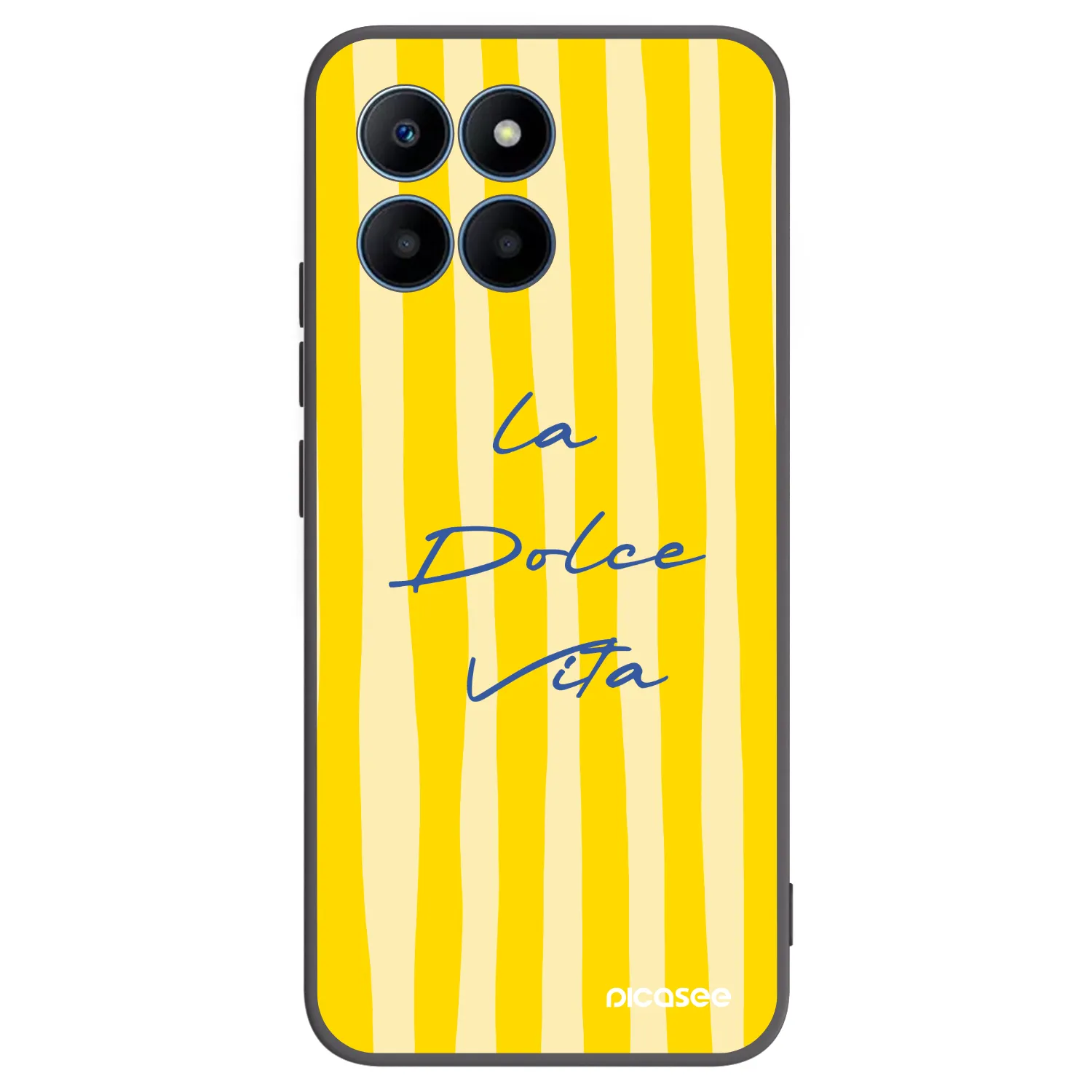 Picasee silikonový černý obal pro Honor 70 Lite - Ladolcevita