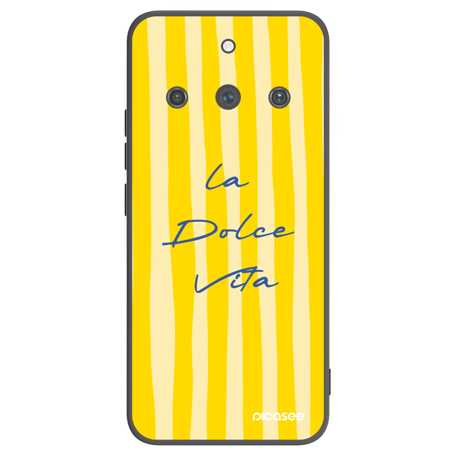 Picasee silikonový černý obal pro Realme 11 Pro+ - Ladolcevita