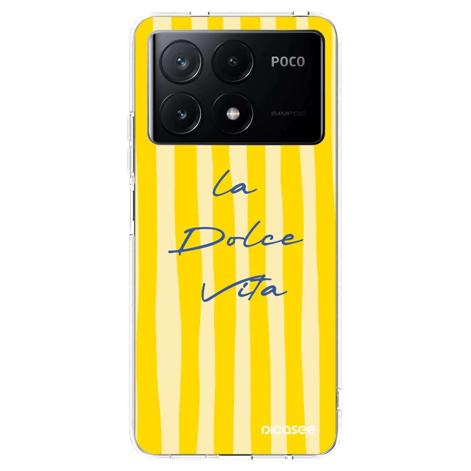 Picasee silikonový průhledný obal pro Xiaomi Poco X6 Pro - Ladolcevita