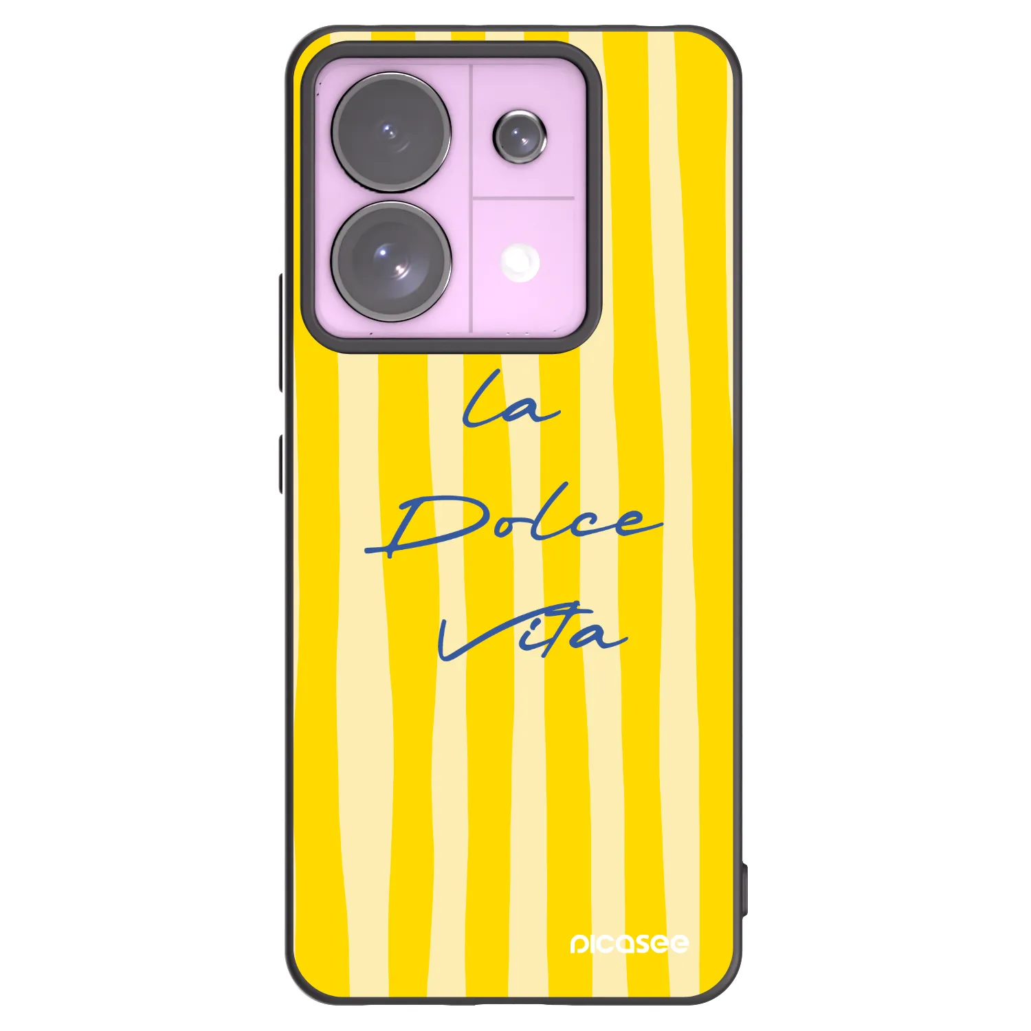 Picasee silikonový černý obal pro Xiaomi Redmi Note 13 Pro 5G - Ladolcevita