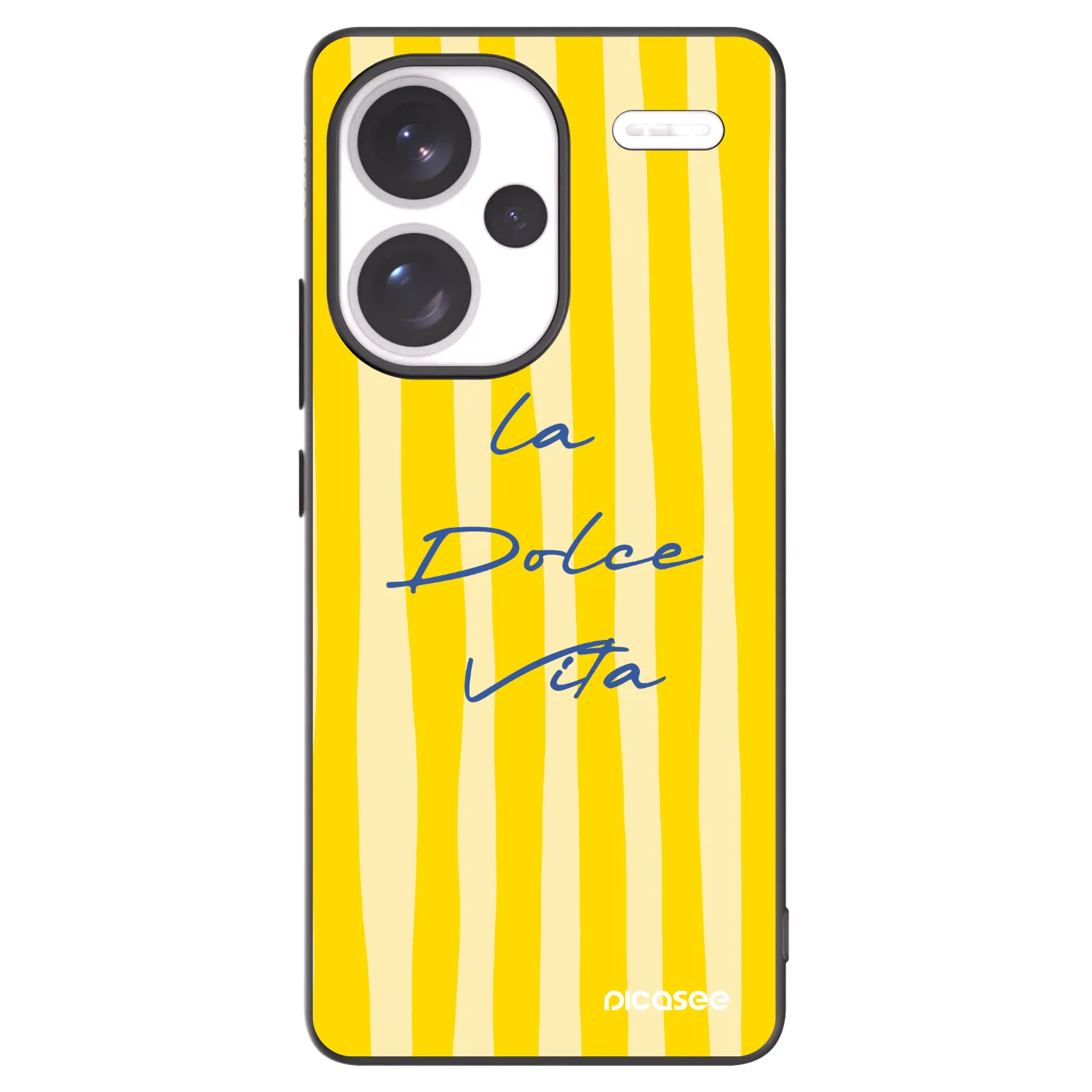 Picasee silikonový černý obal pro Xiaomi Redmi Note 13 Pro+ 5G - Ladolcevita