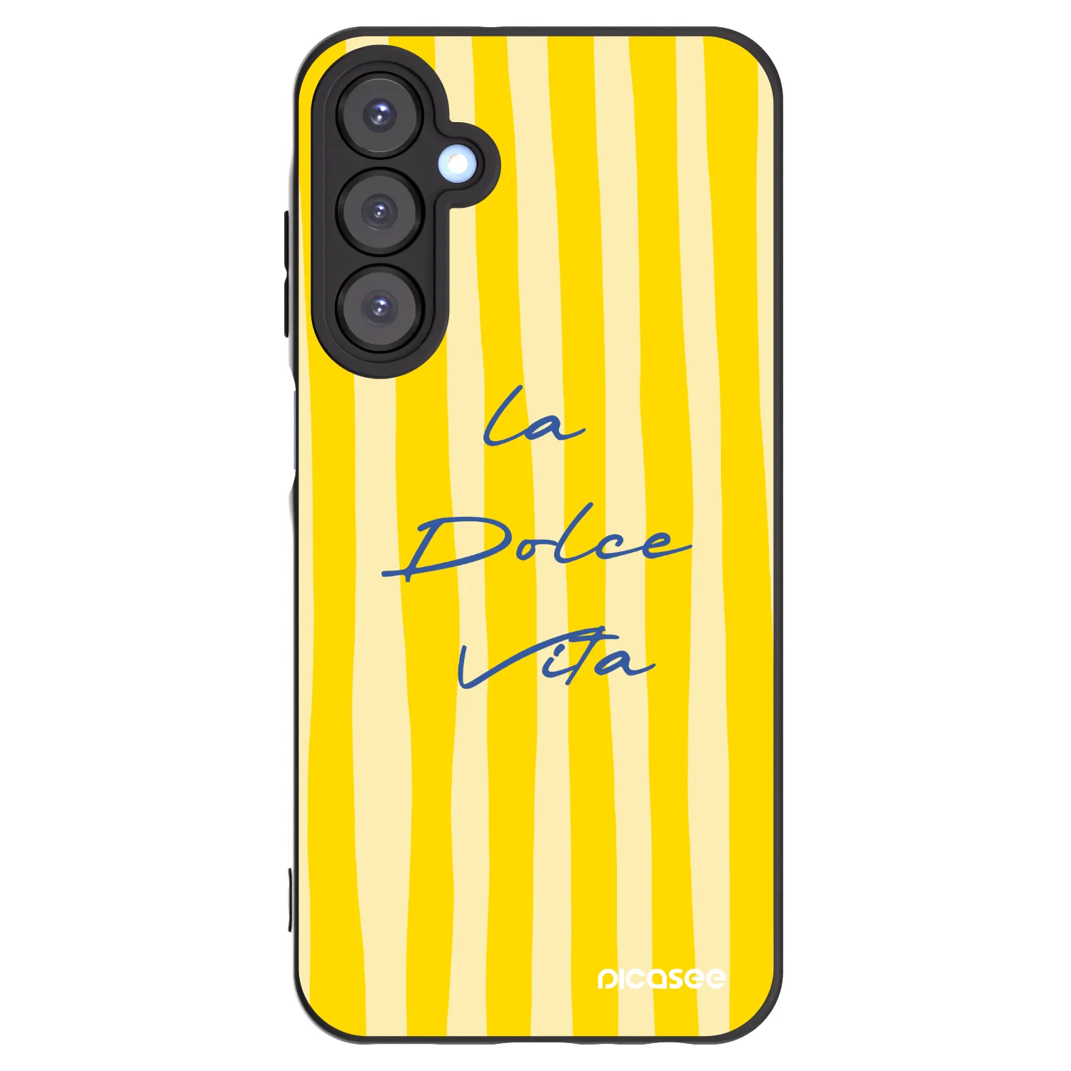Picasee silikonový černý obal pro Samsung Galaxy A25 A256B 5G - Ladolcevita