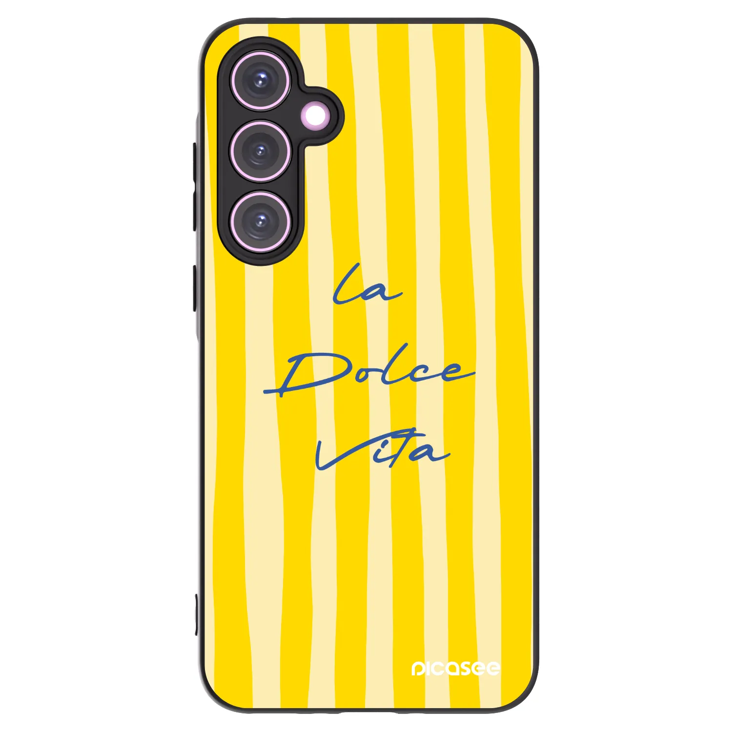 Picasee silikonový černý obal pro Samsung Galaxy A35 5G A356B - Ladolcevita