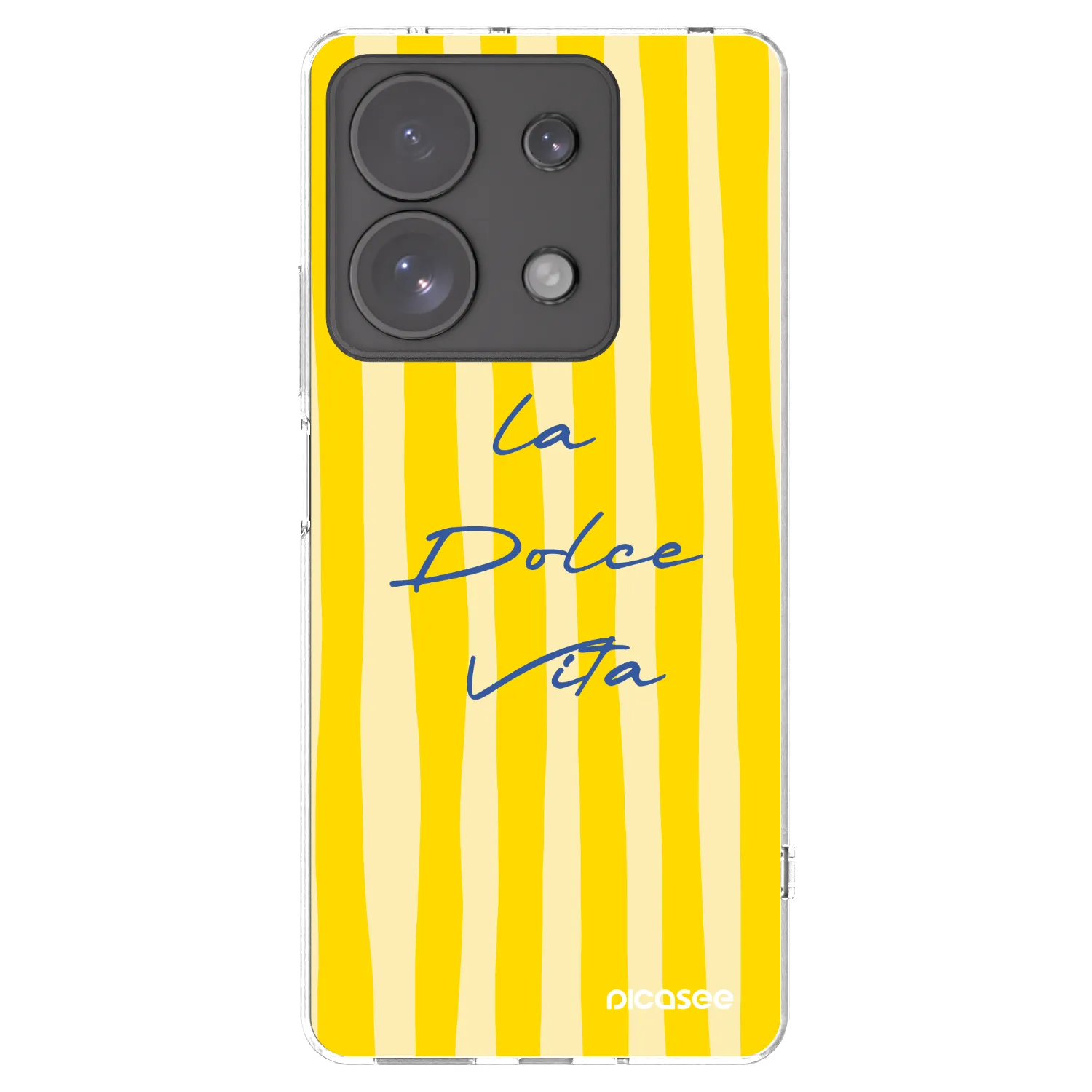 Picasee silikonový průhledný obal pro Xiaomi Redmi Note 13 Pro 4G - Ladolcevita