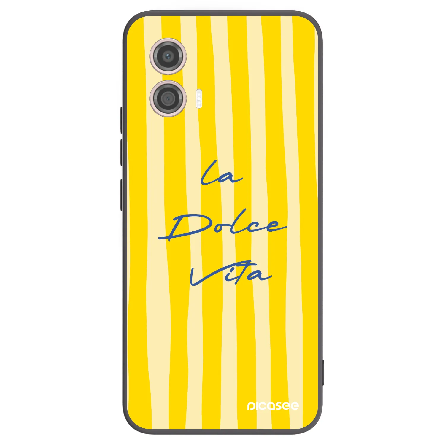 Picasee silikonový černý obal pro Motorola Moto G53 5G - Ladolcevita