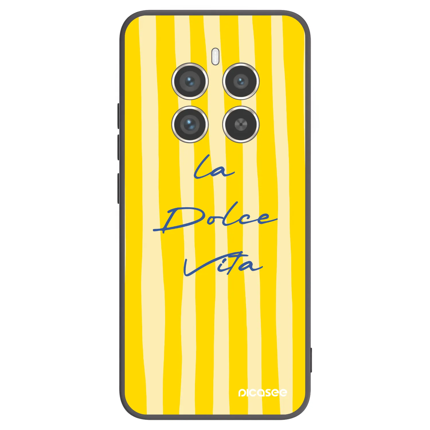 Picasee silikonový černý obal pro Realme 12 Pro 5G - Ladolcevita