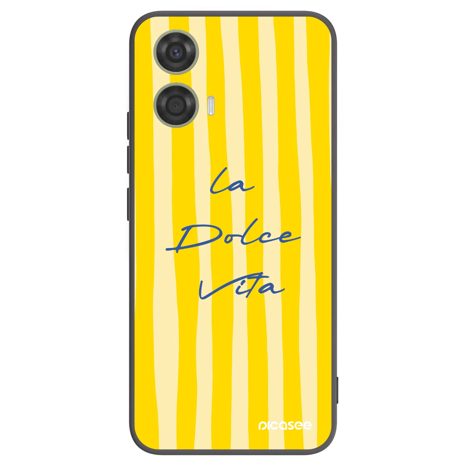 Picasee silikonový černý obal pro Motorola Moto G24 - Ladolcevita