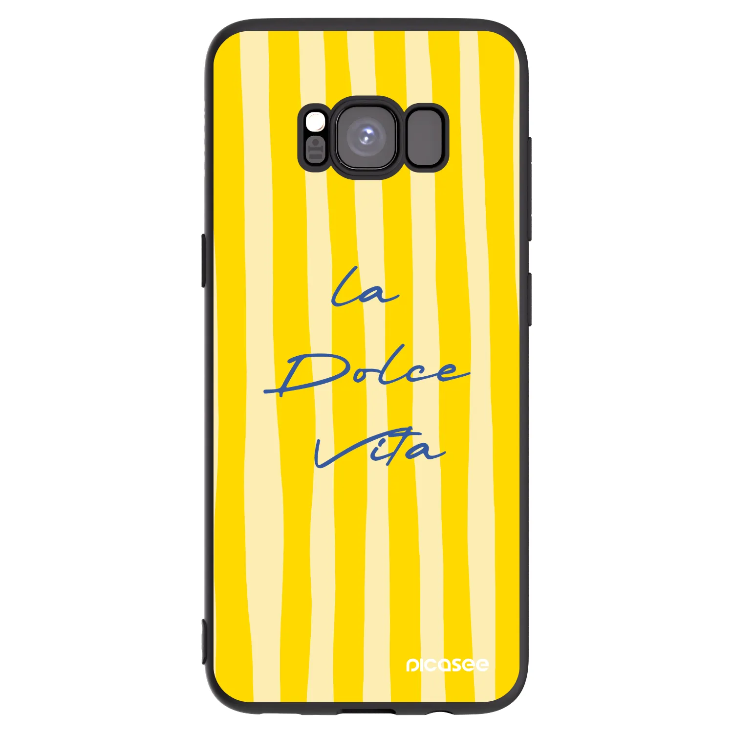 Picasee silikonový černý obal pro Samsung Galaxy S8 G950F - Ladolcevita