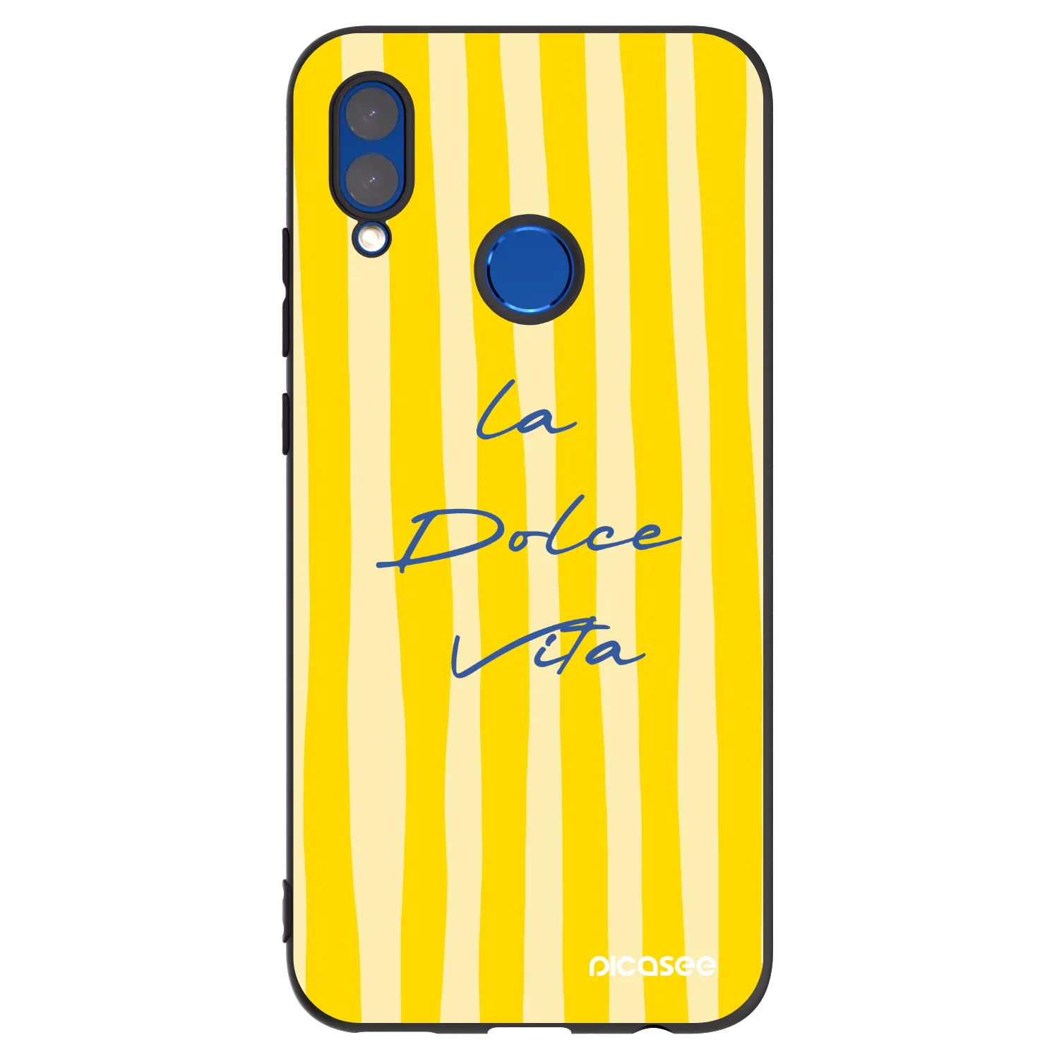 Picasee silikonový černý obal pro Honor 10 Lite - Ladolcevita