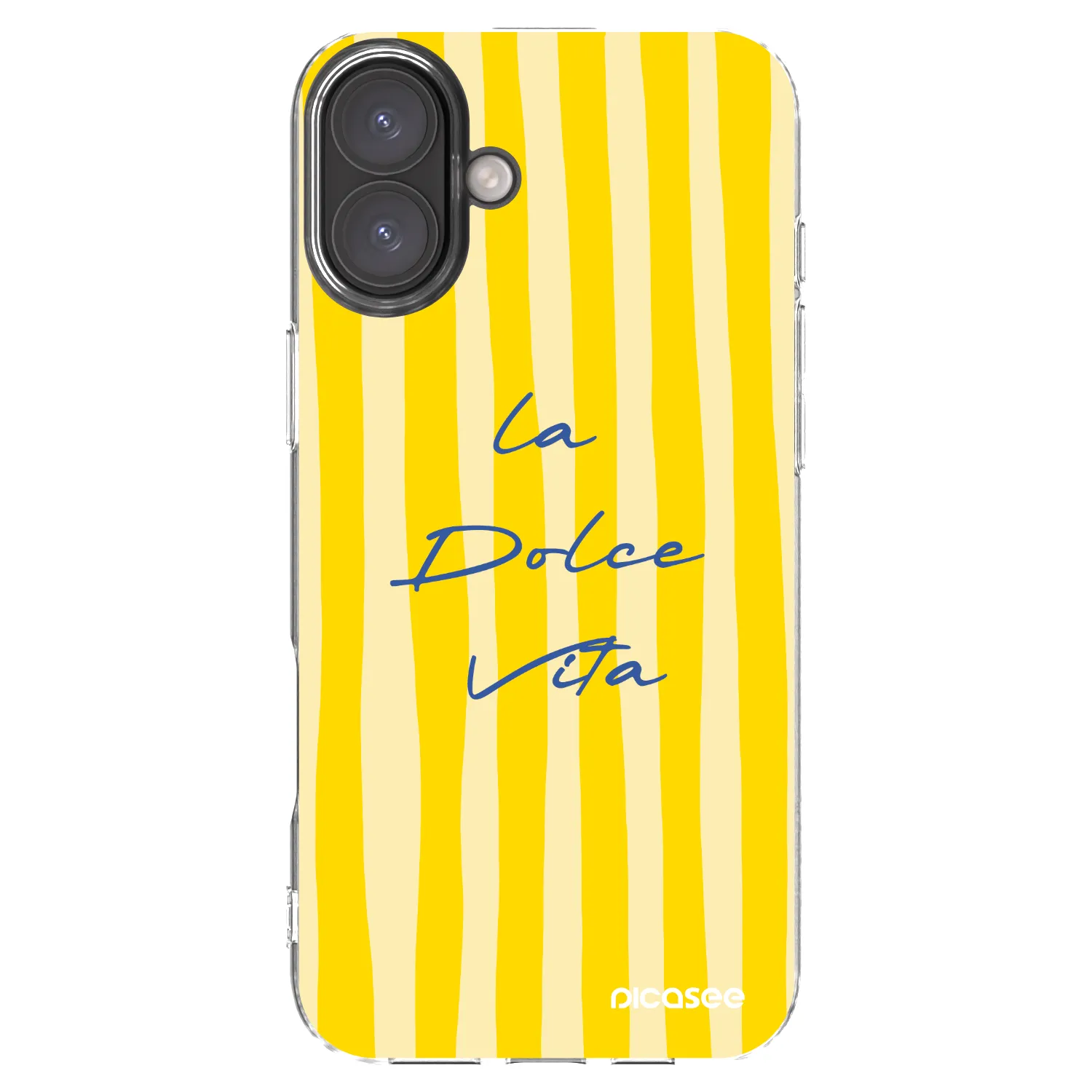 Picasee silikonový průhledný obal pro Apple iPhone 16 Plus - Ladolcevita