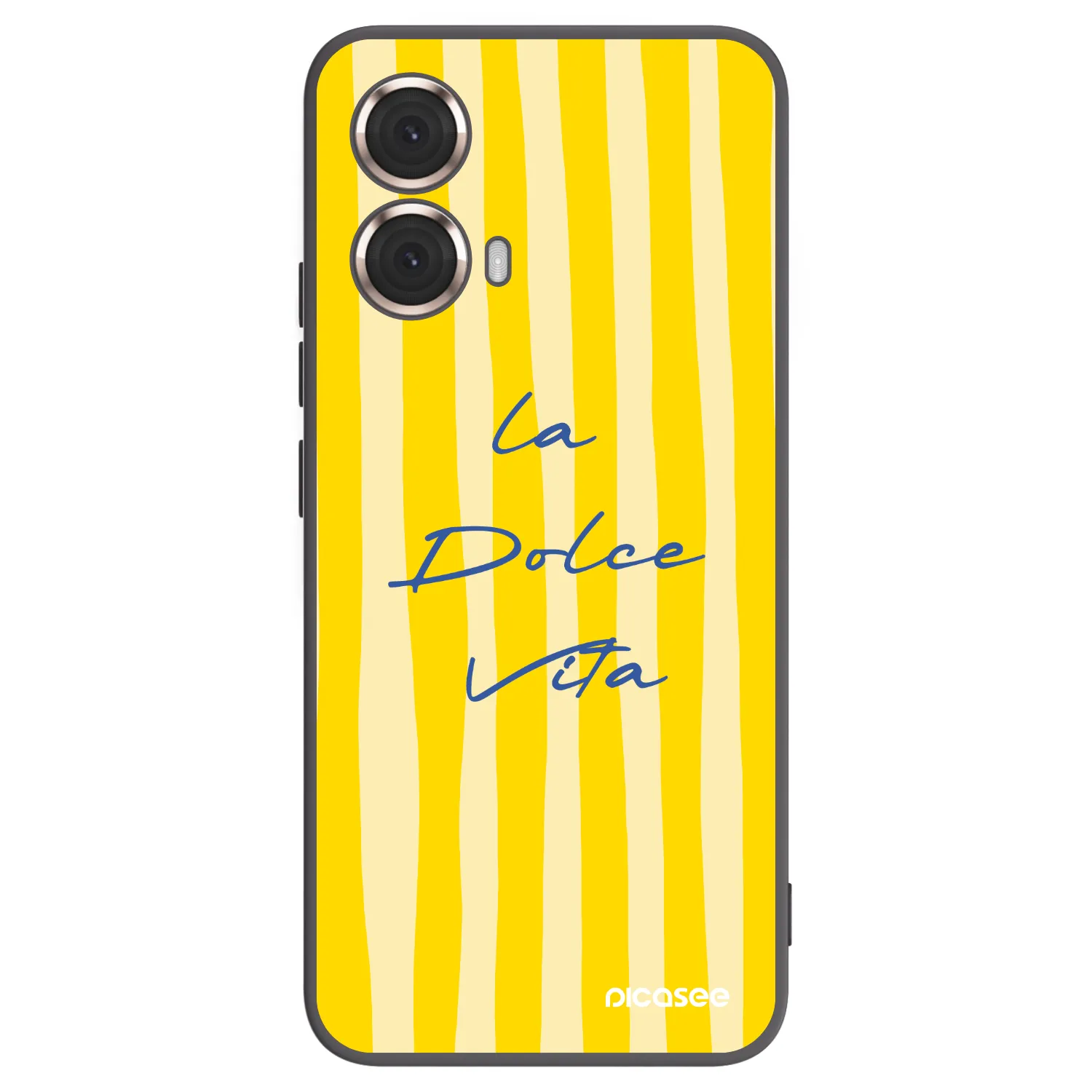Picasee silikonový černý obal pro Motorola Moto G85 - Ladolcevita