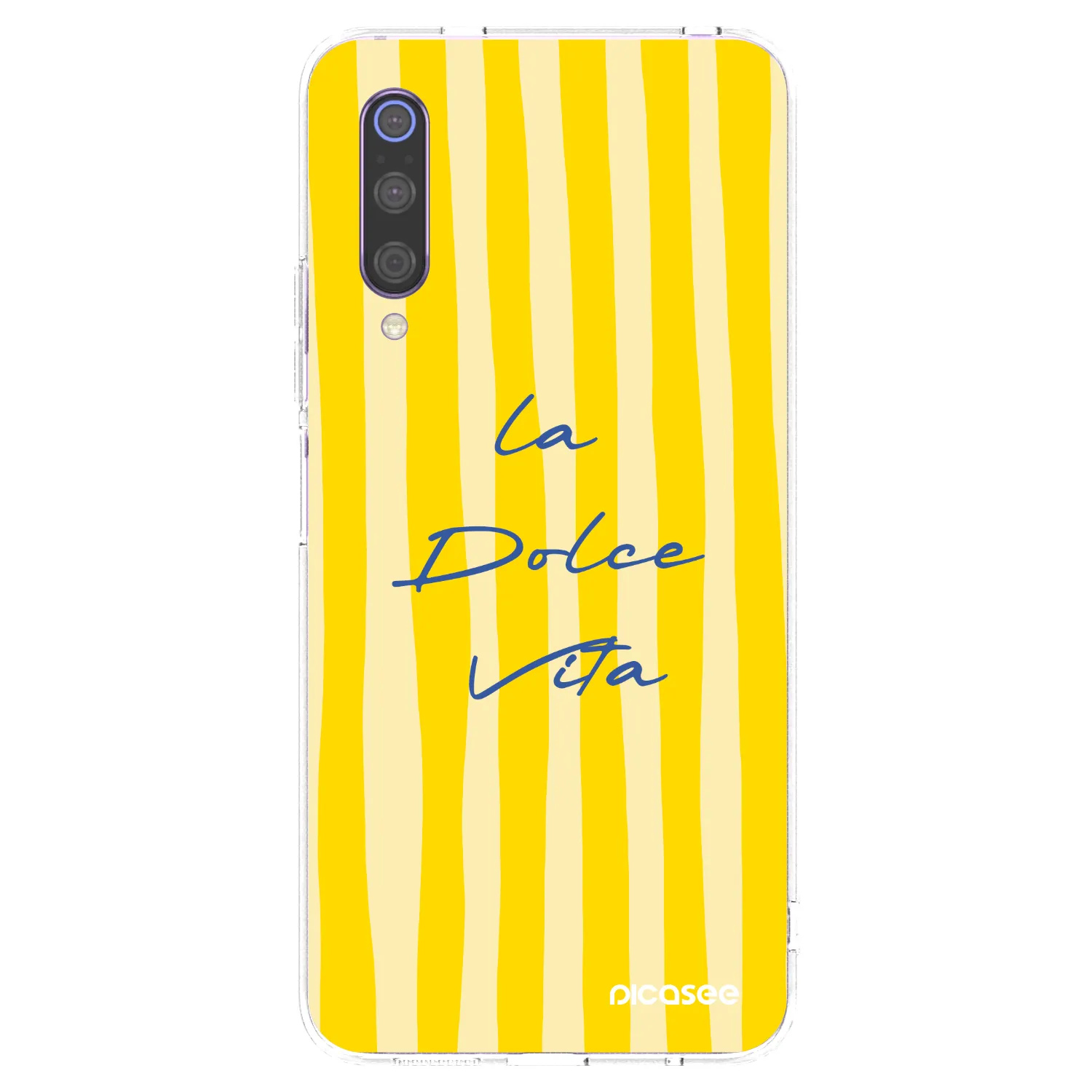 Picasee silikonový průhledný obal pro Xiaomi Mi 9 - Ladolcevita