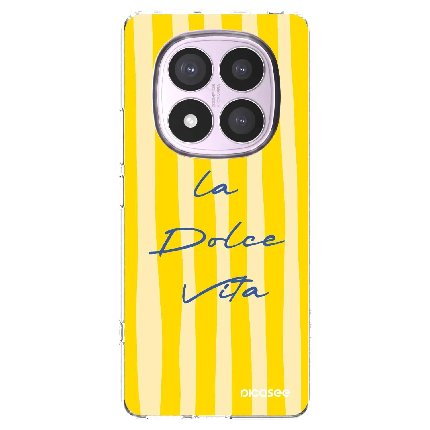 Picasee silikonový průhledný obal pro Xiaomi Redmi Note 14 Pro 5G - Ladolcevita
