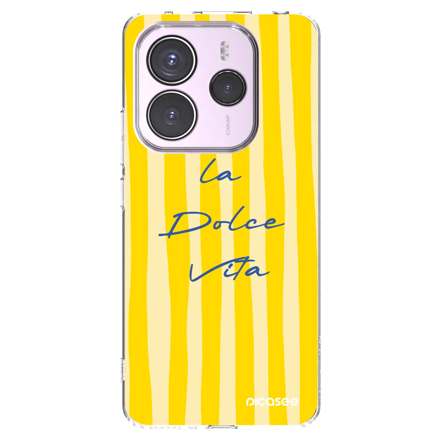 Picasee silikonový průhledný obal pro Xiaomi Redmi Note 14 5G - Ladolcevita