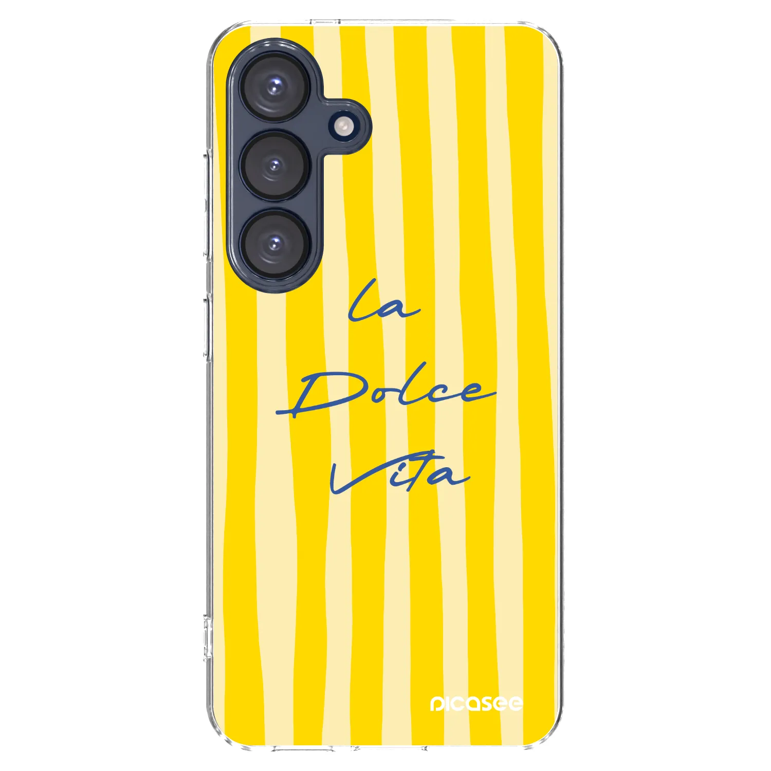 Picasee silikonový průhledný obal pro Samsung Galaxy S25 5G - Ladolcevita