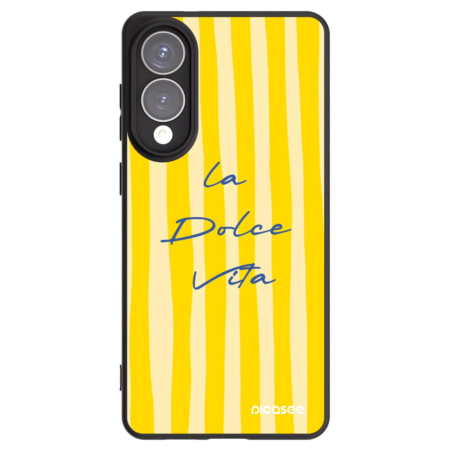 Picasee silikonový černý obal pro Samsung Galaxy S25 Edge 5G - Ladolcevita