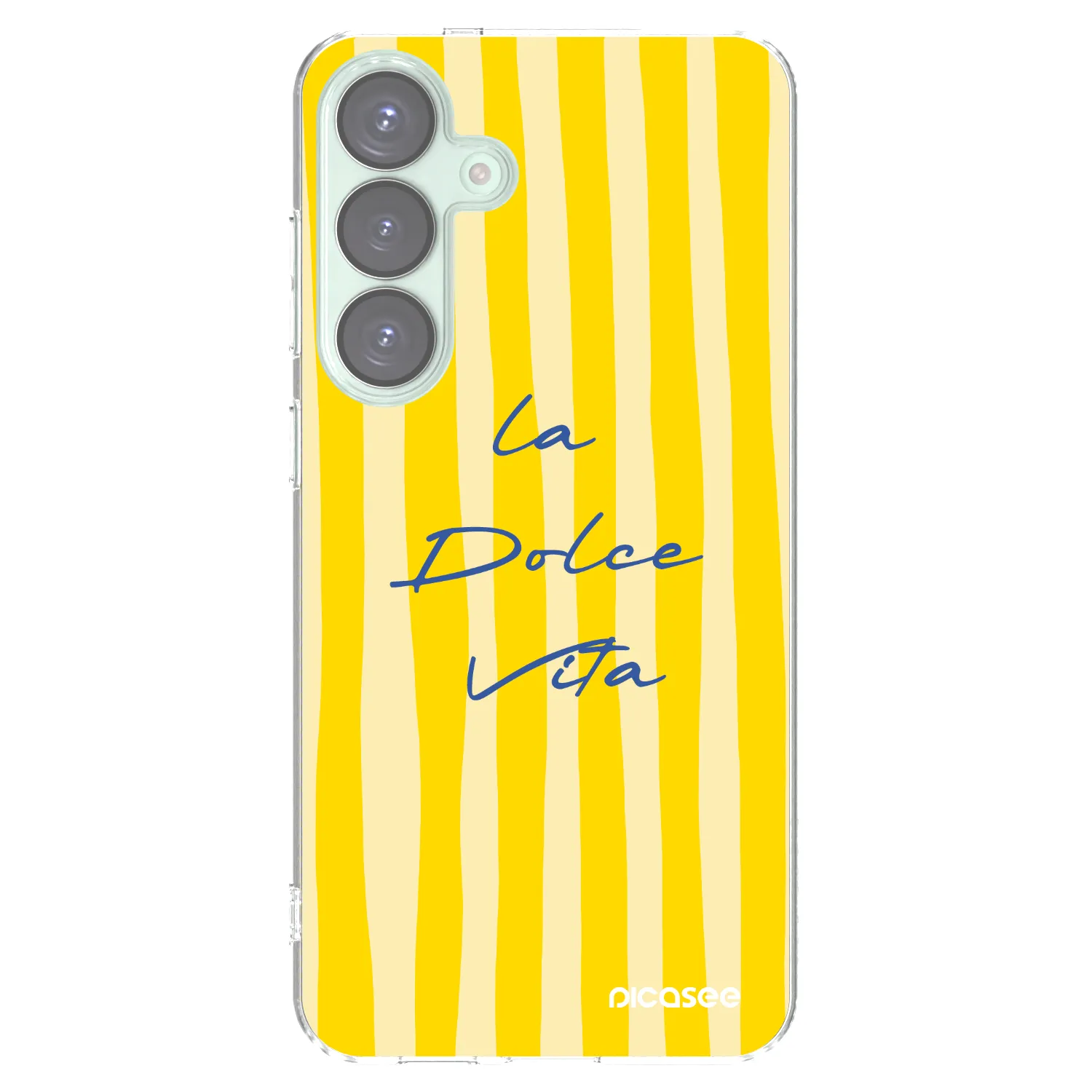Picasee silikonový průhledný obal pro Samsung Galaxy S25+ 5G - Ladolcevita