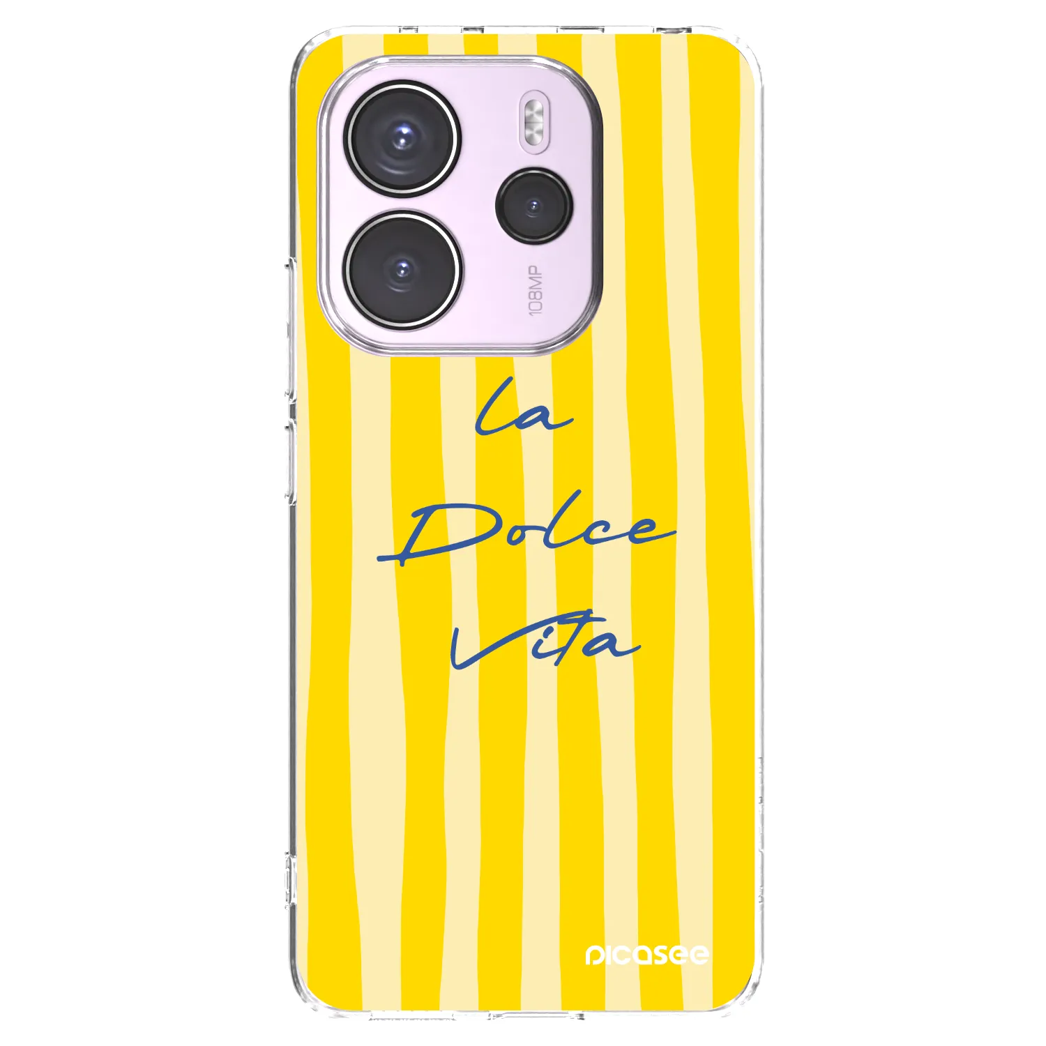 Picasee silikonový průhledný obal pro Xiaomi Redmi Note 14 4G - Ladolcevita