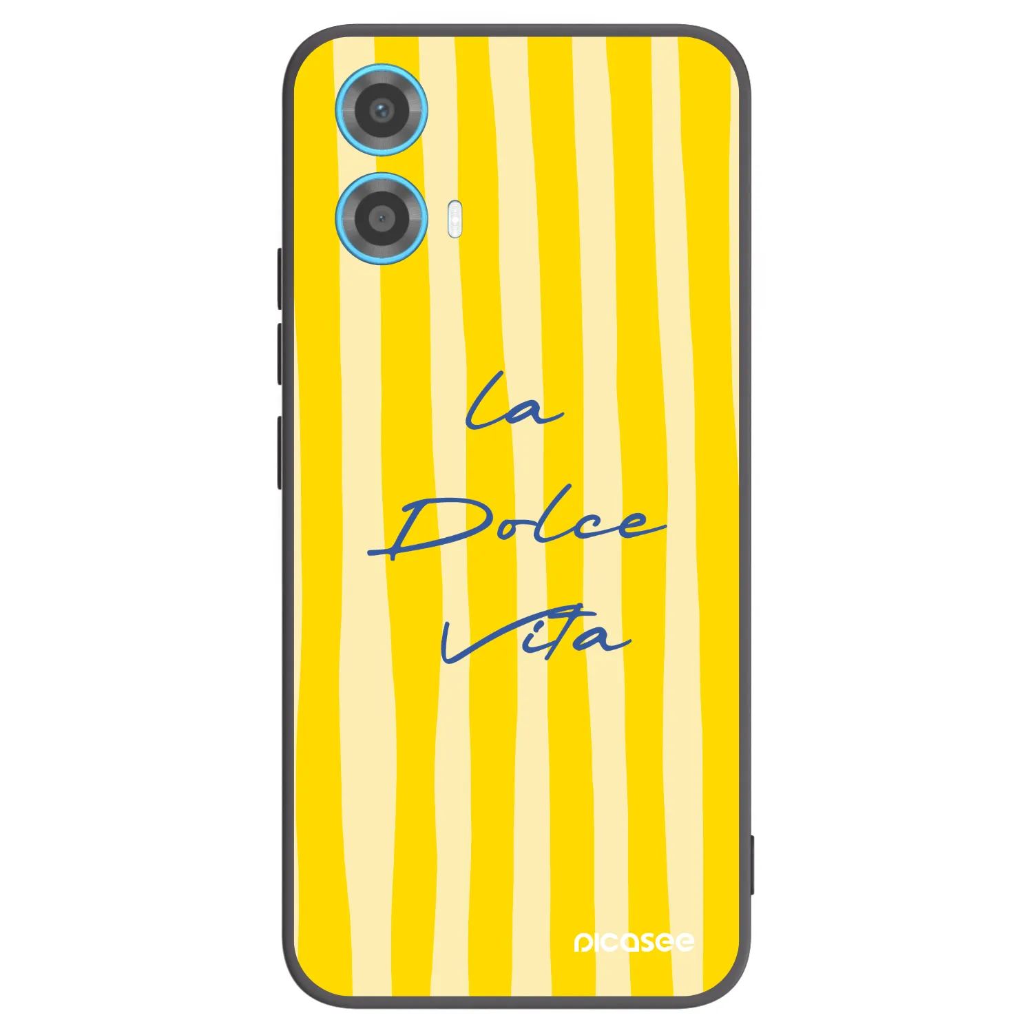 Picasee silikonový černý obal pro Motorola Moto G34 5G - Ladolcevita