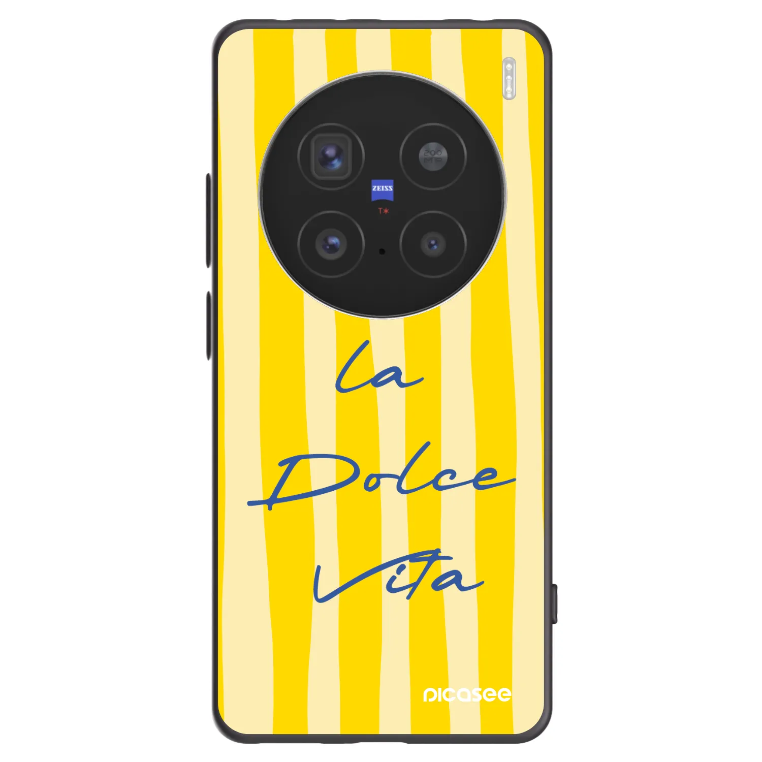 Picasee silikonový černý obal pro Vivo X200 Pro - Ladolcevita