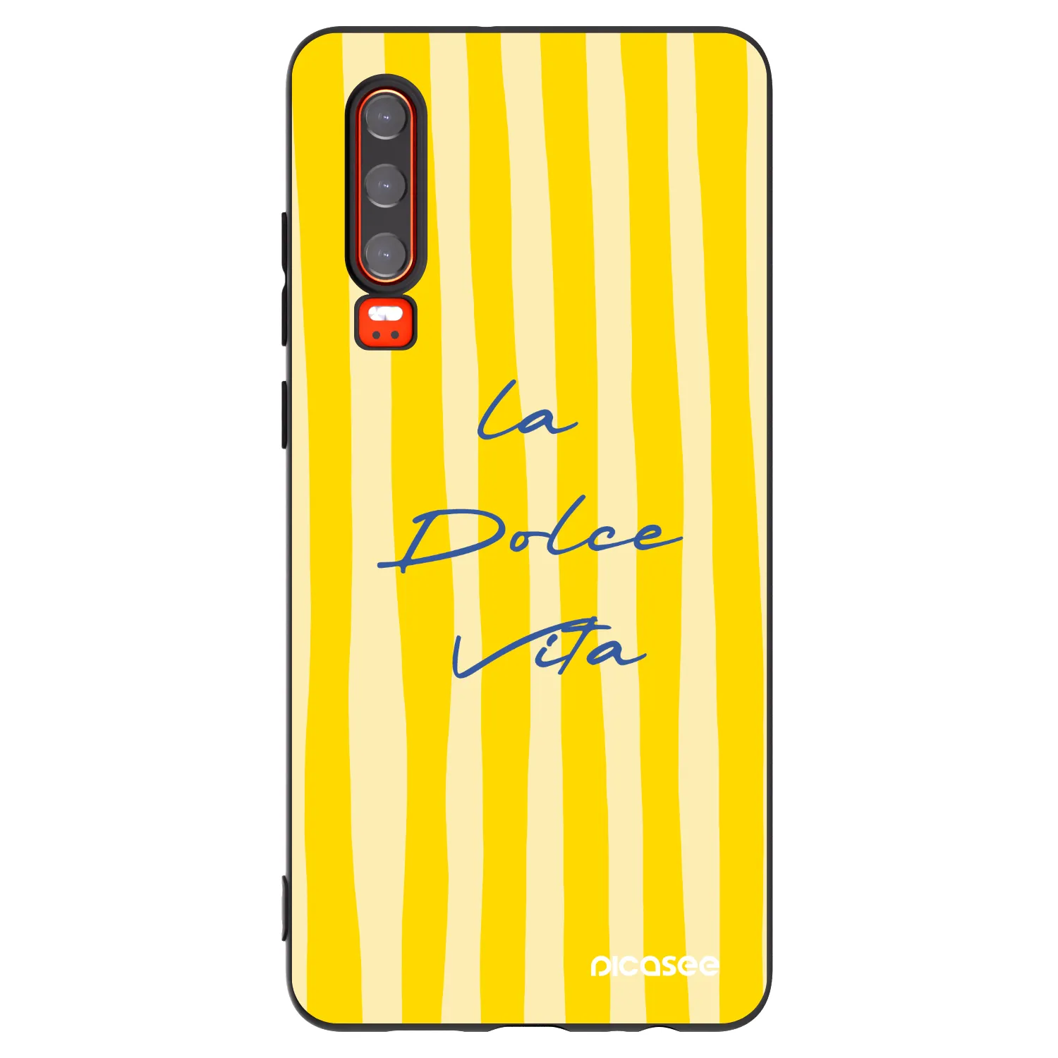 Picasee silikonový černý obal pro Huawei P30 - Ladolcevita