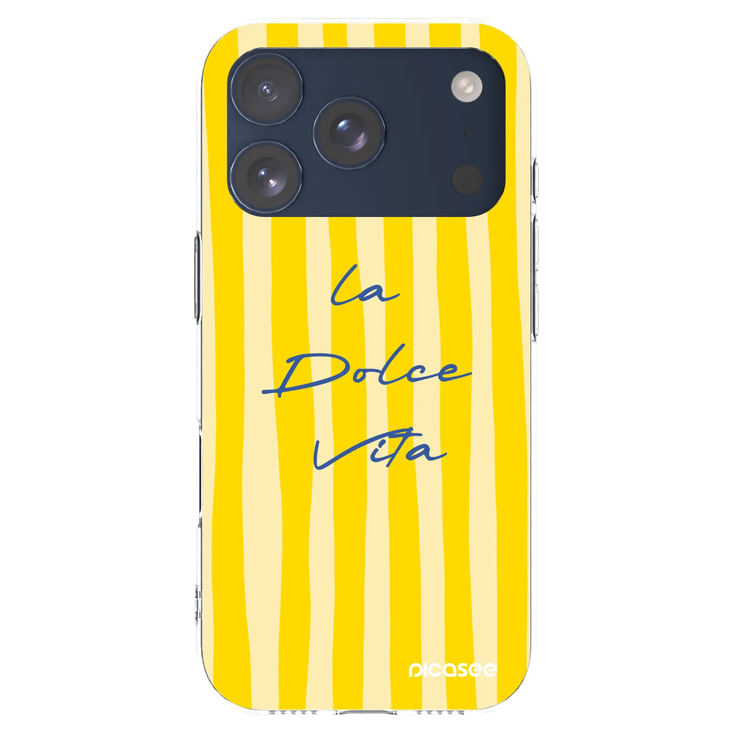 Picasee silikonový průhledný obal pro Apple iPhone 17 Pro - Ladolcevita