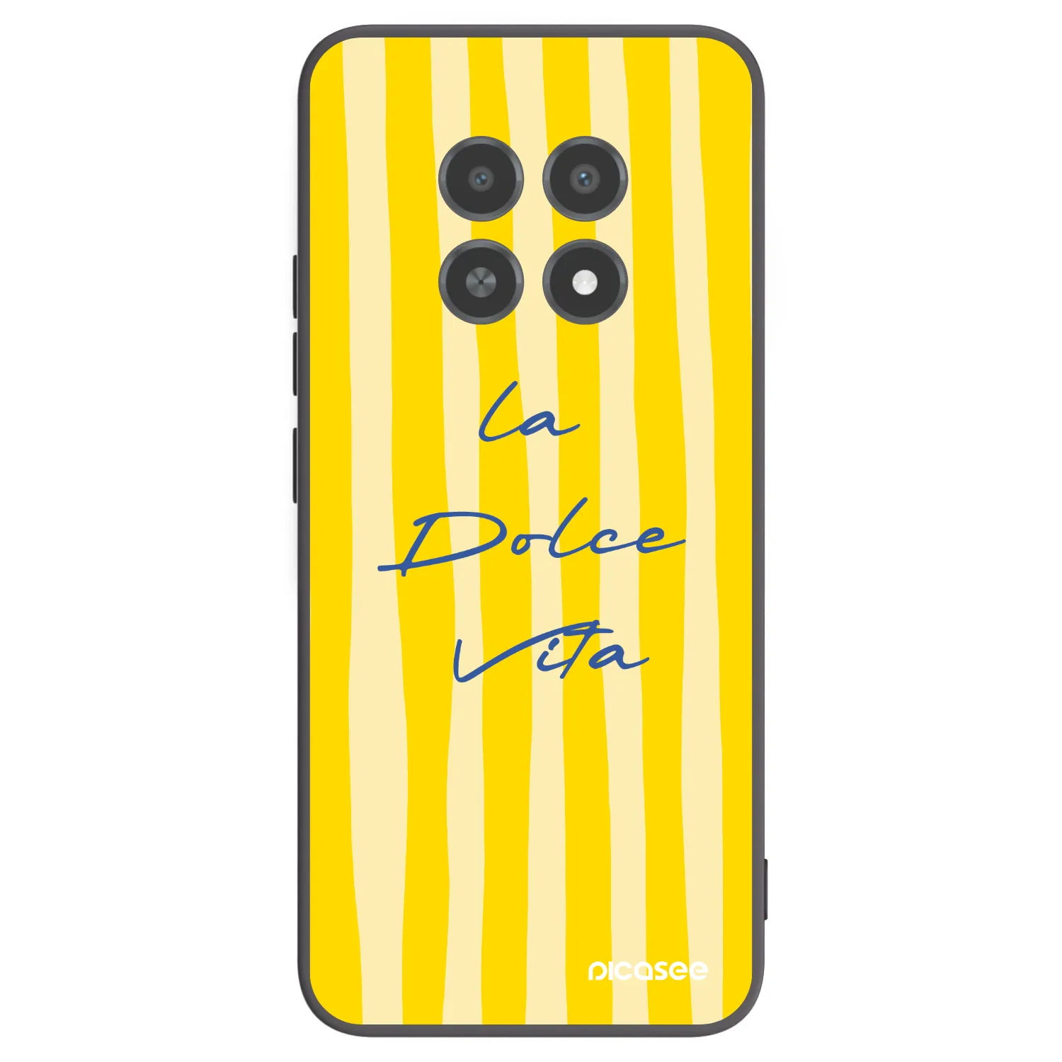 Picasee silikonový černý obal pro Realme 12X - Ladolcevita
